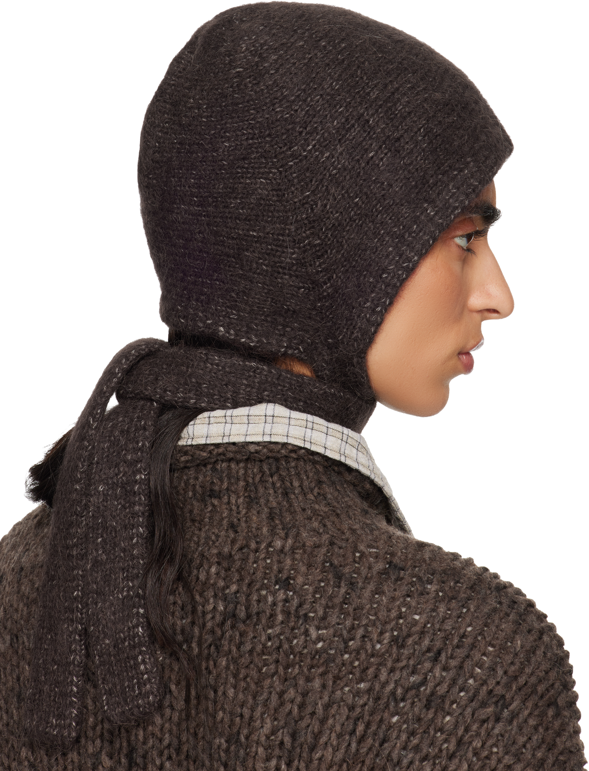 Lauren Manoogian Brown Loft Bonnet In Brown