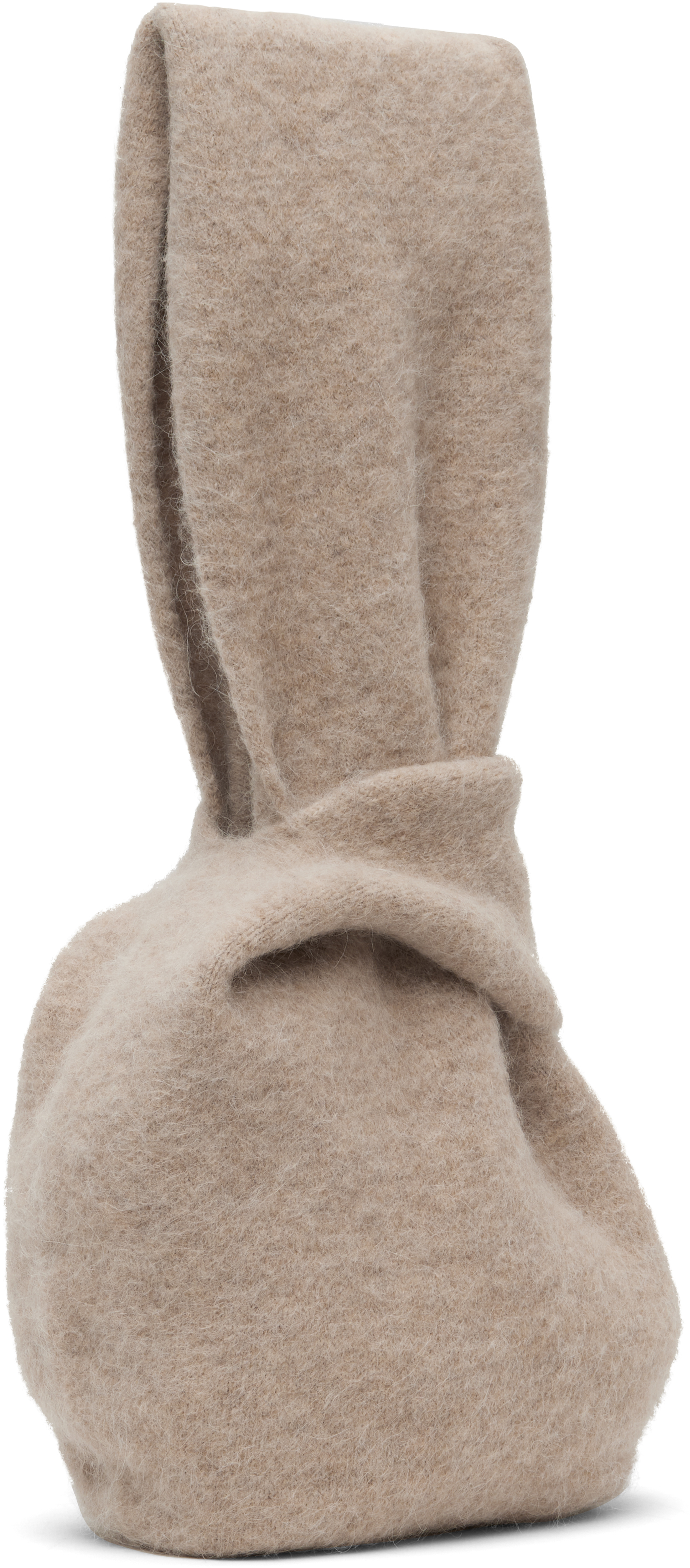 Lauren Manoogian Beige Knot Shopper Tote In Brown