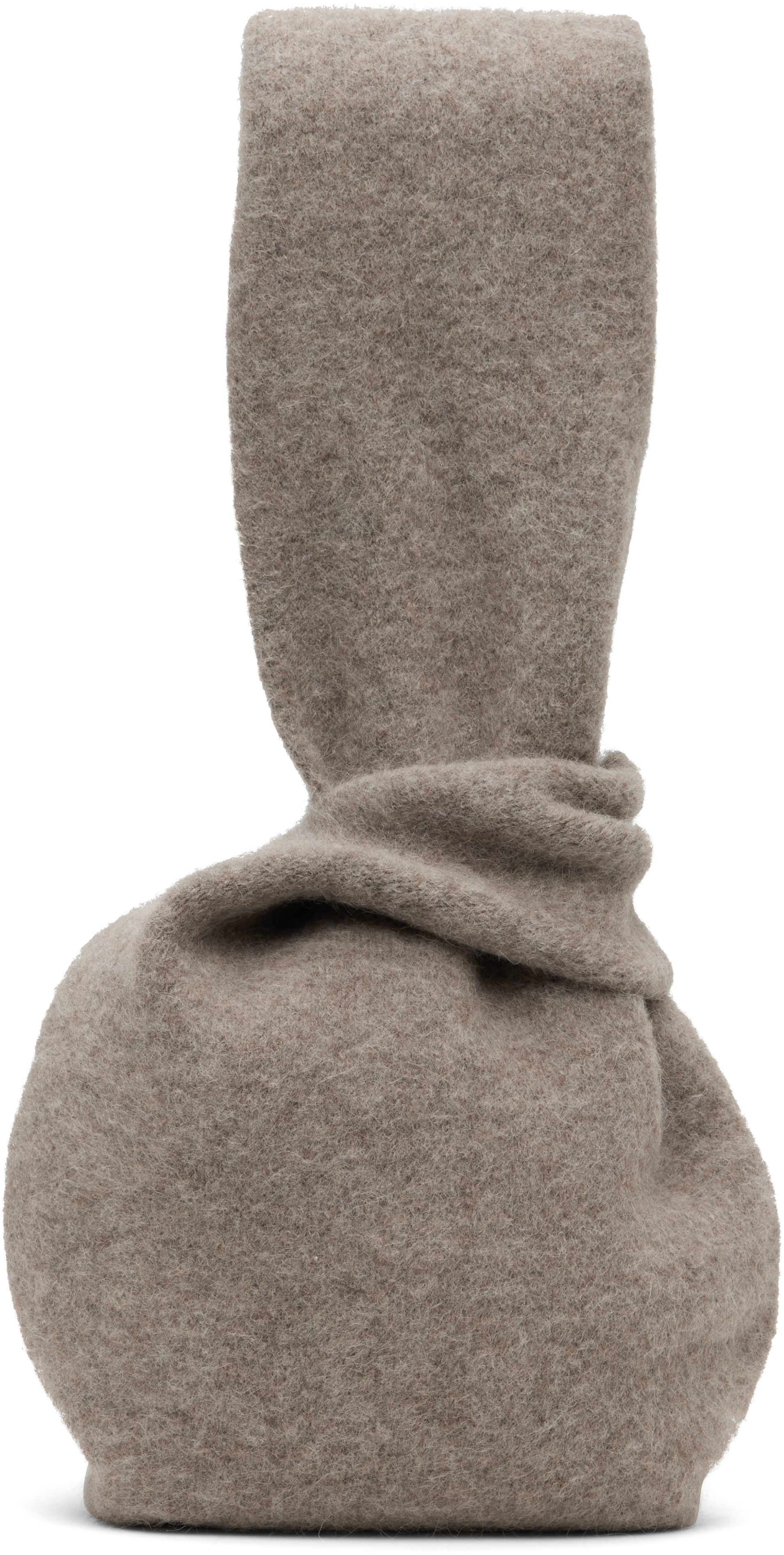 Lauren Manoogian Taupe Knot Shopper Tote In Brown