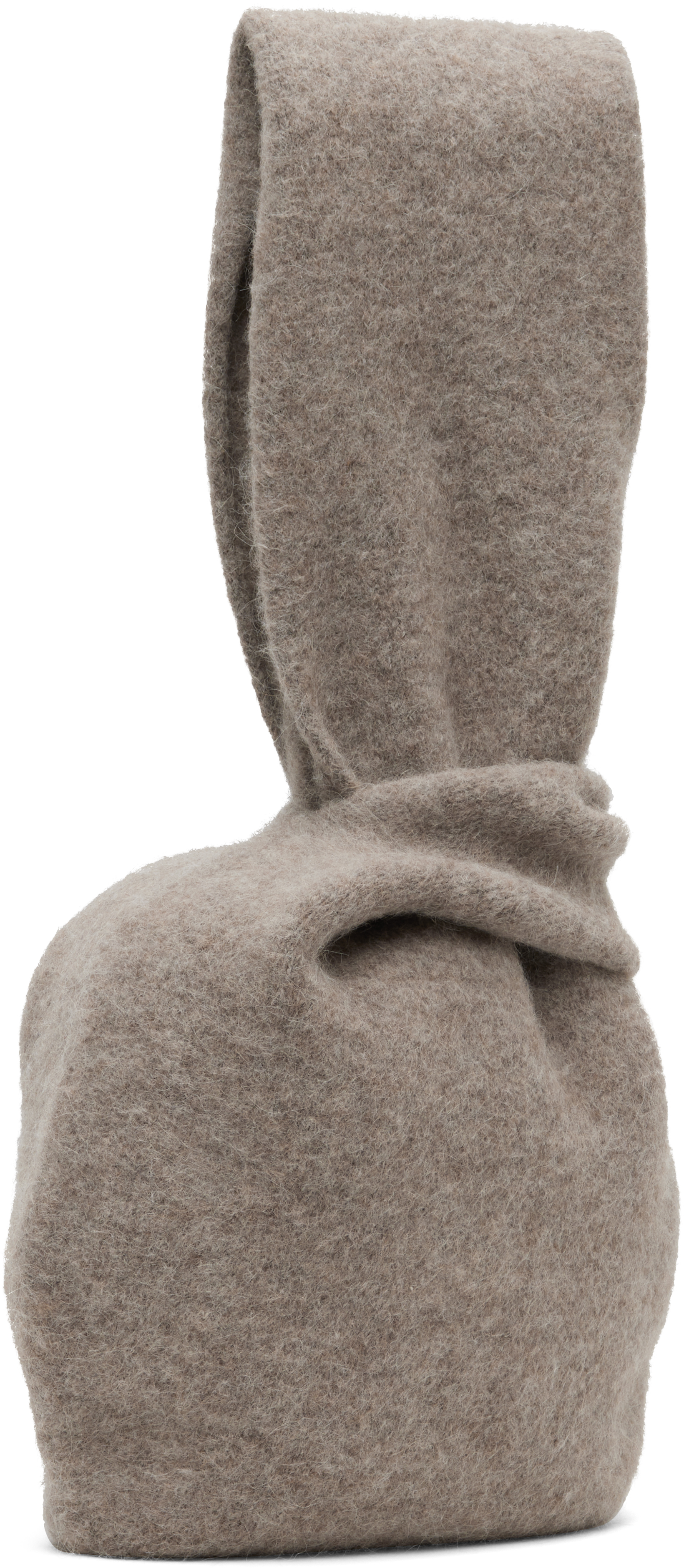 Lauren Manoogian Taupe Knot Shopper Tote In Brown