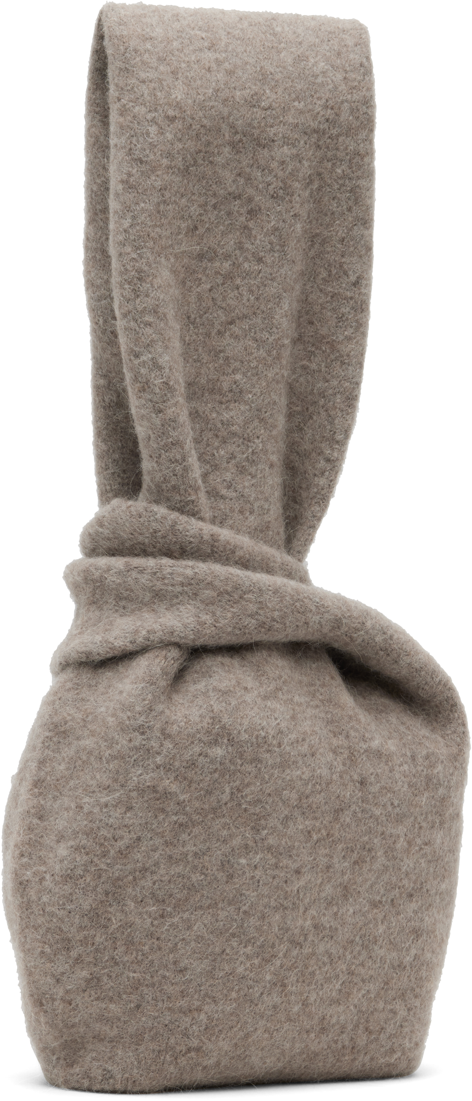 Lauren Manoogian Taupe Knot Shopper Tote In Brown