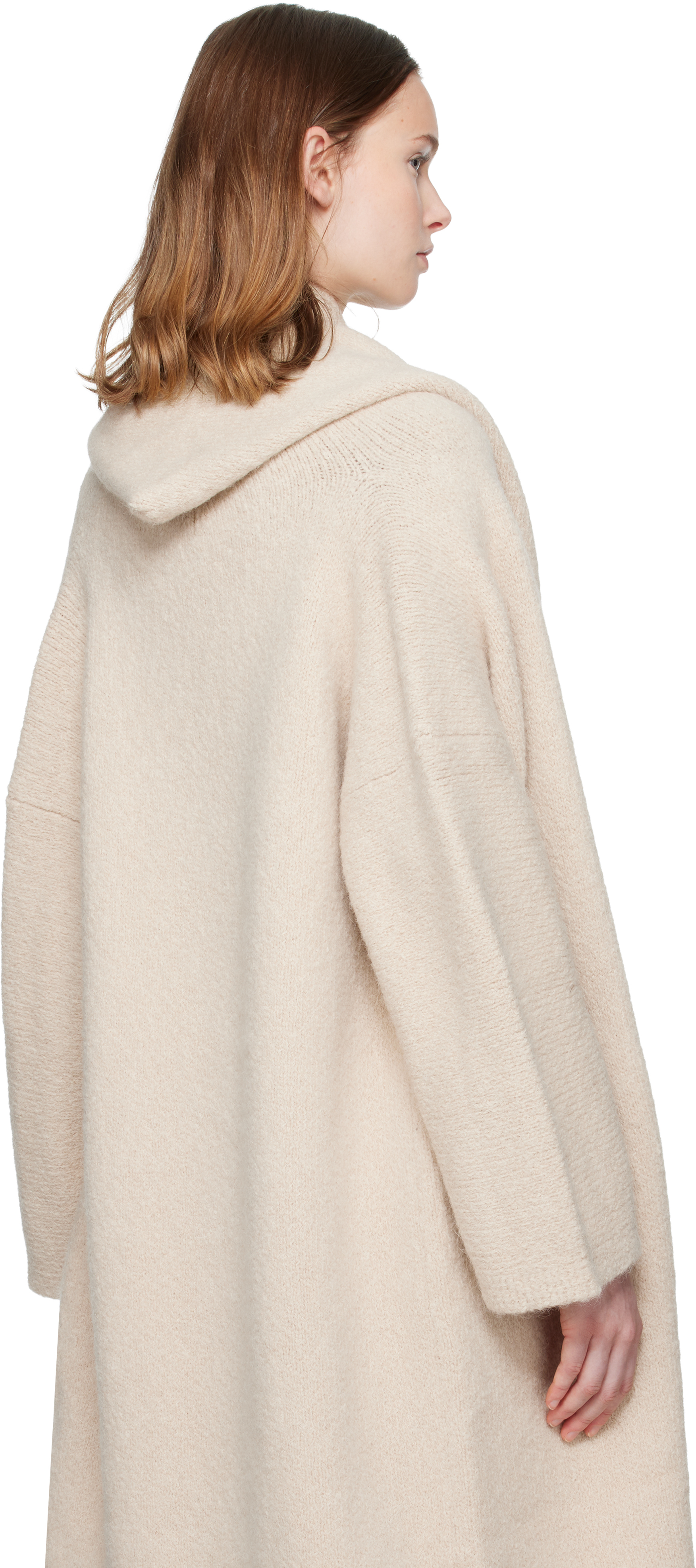 Lauren Manoogian Off-white Capote Coat In Neutral