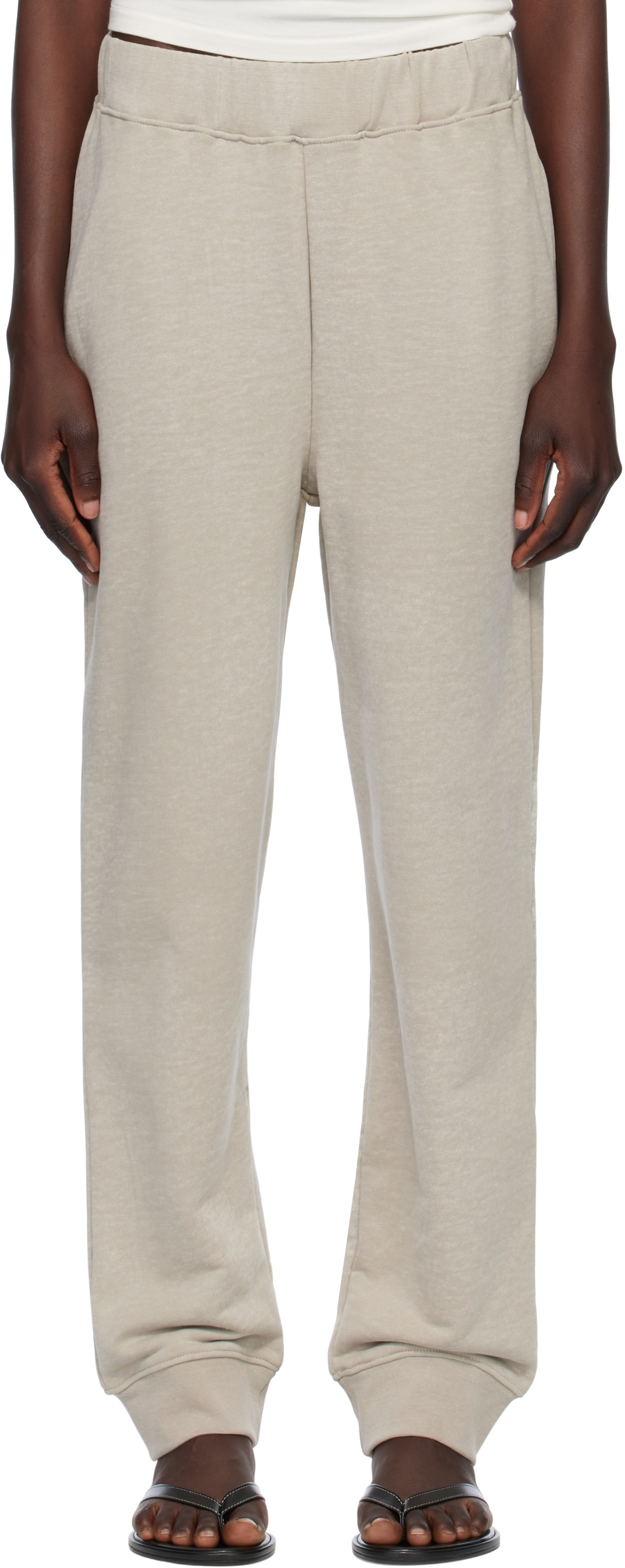 Gray Terry Lounge Pants