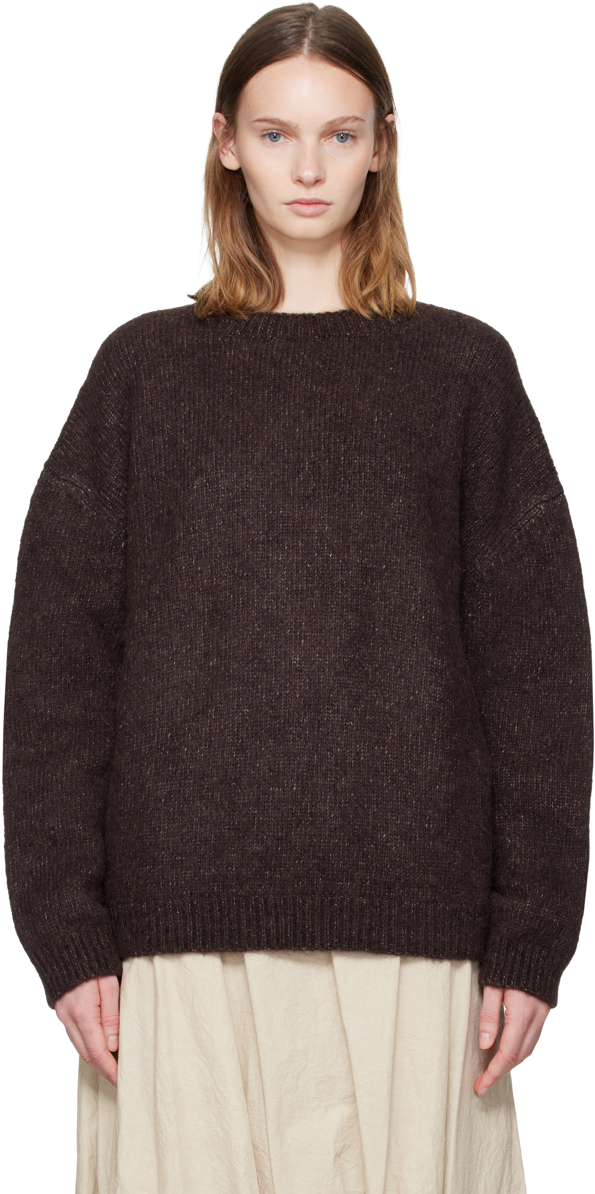 Lauren Manoogian Brown Loft Sweater In Brown