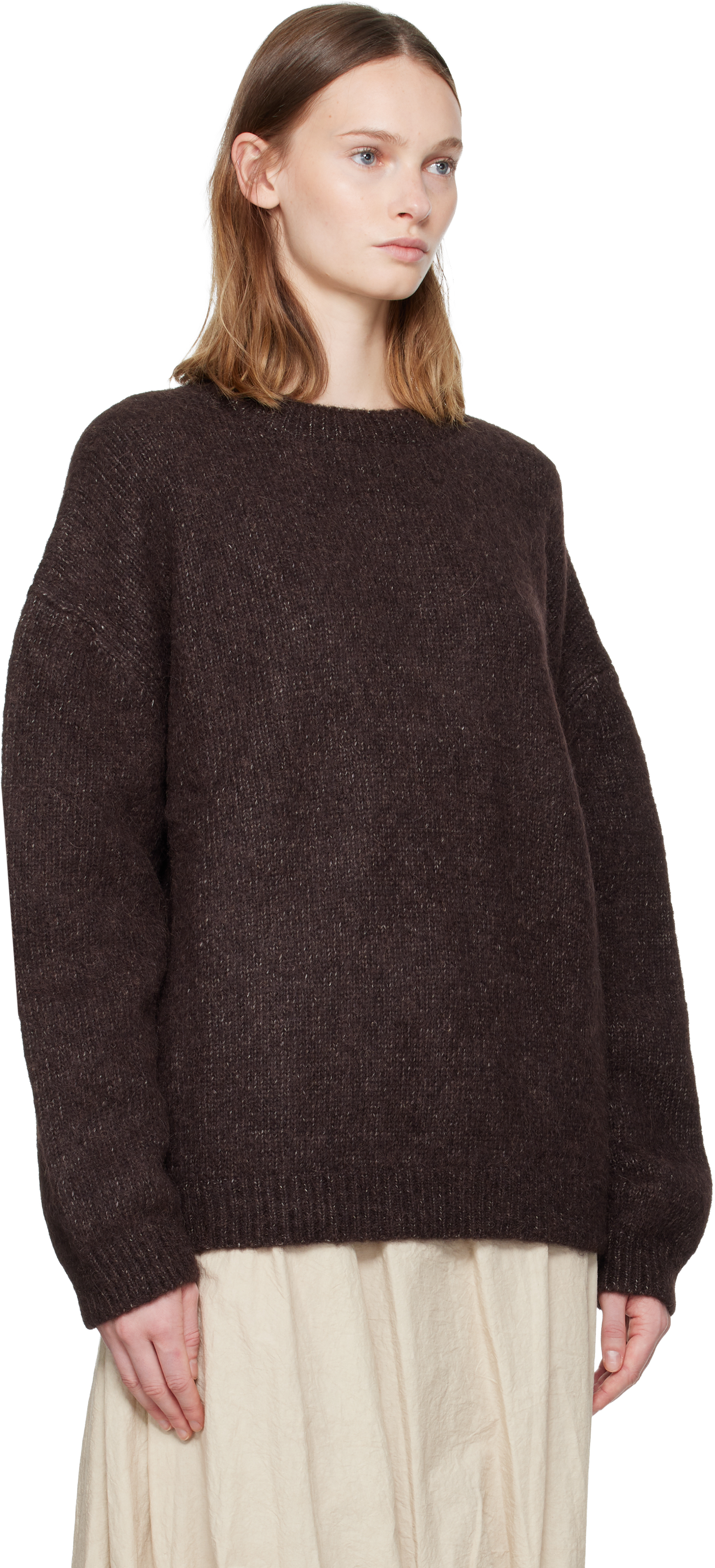 Lauren Manoogian Brown Loft Sweater In Brown