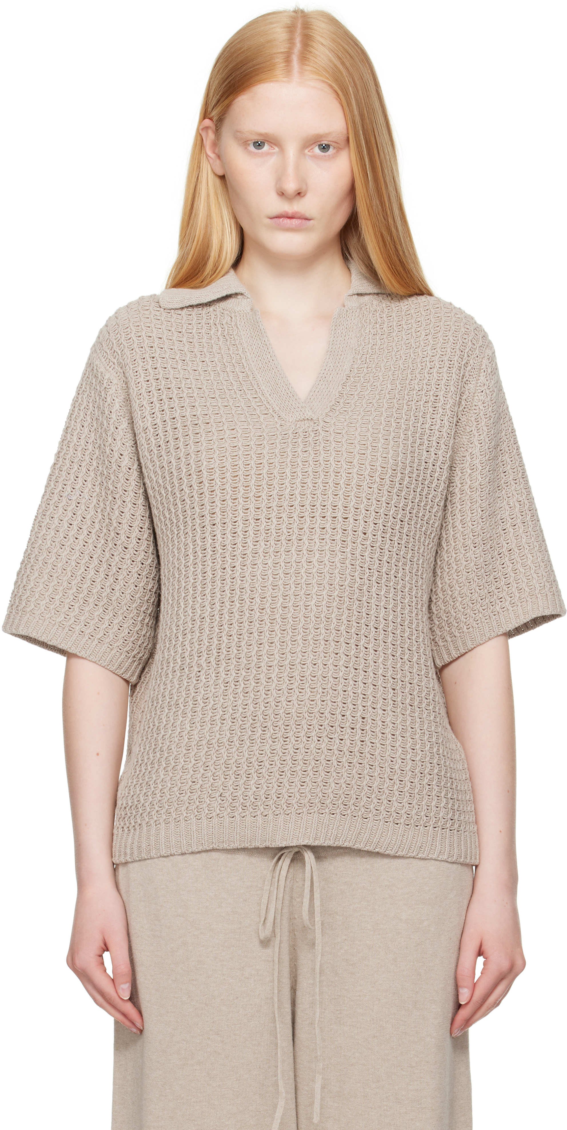 Taupe Rack Polo