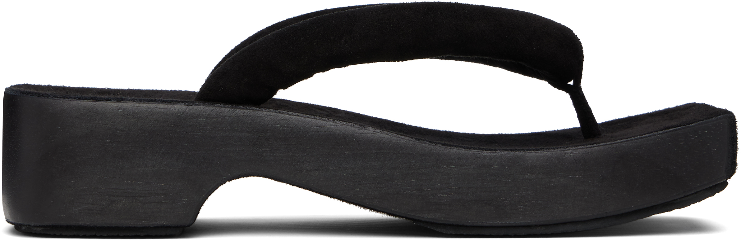 Black Zori Sandals