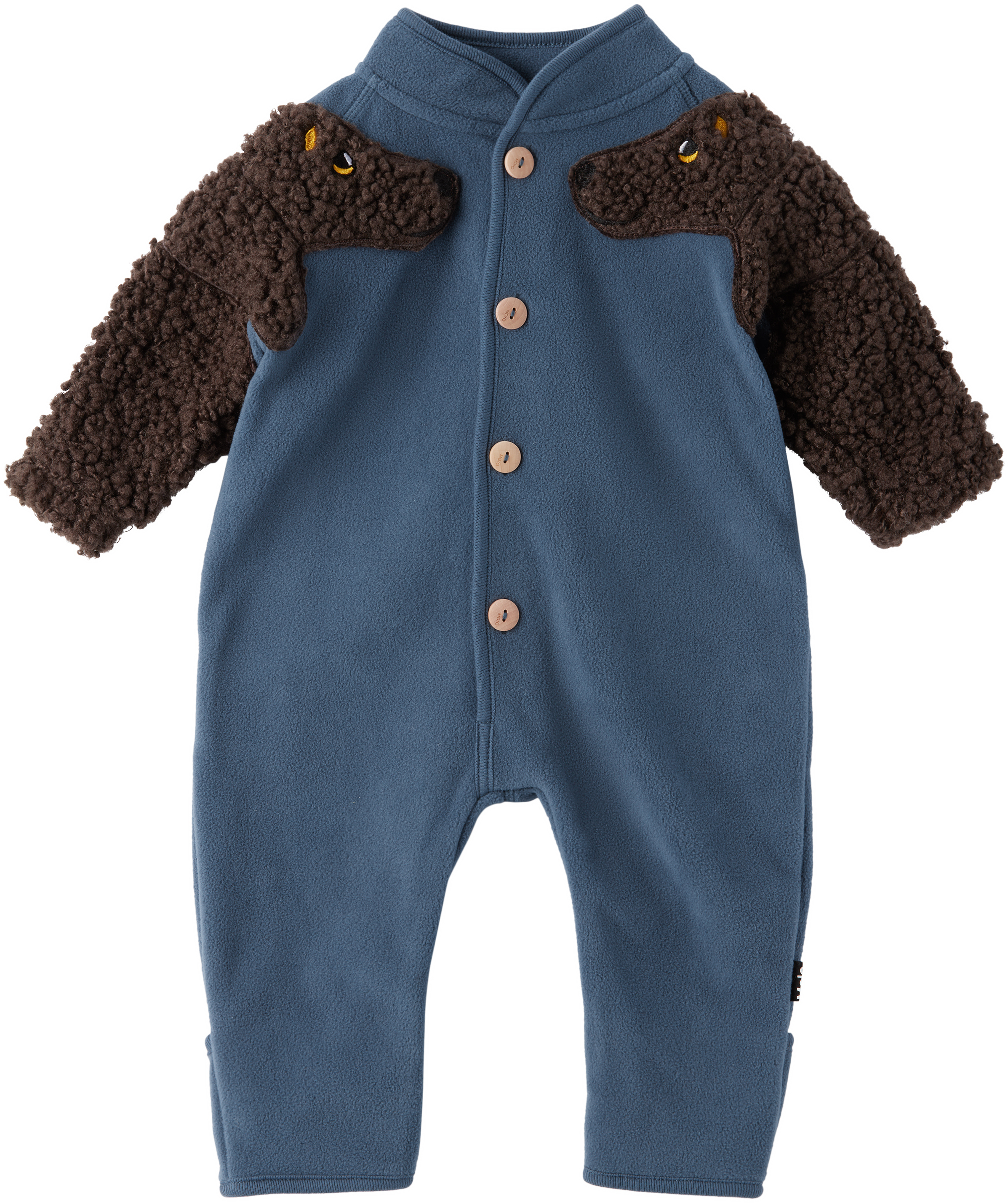Baby Navy Brown Udo Jumpsuit