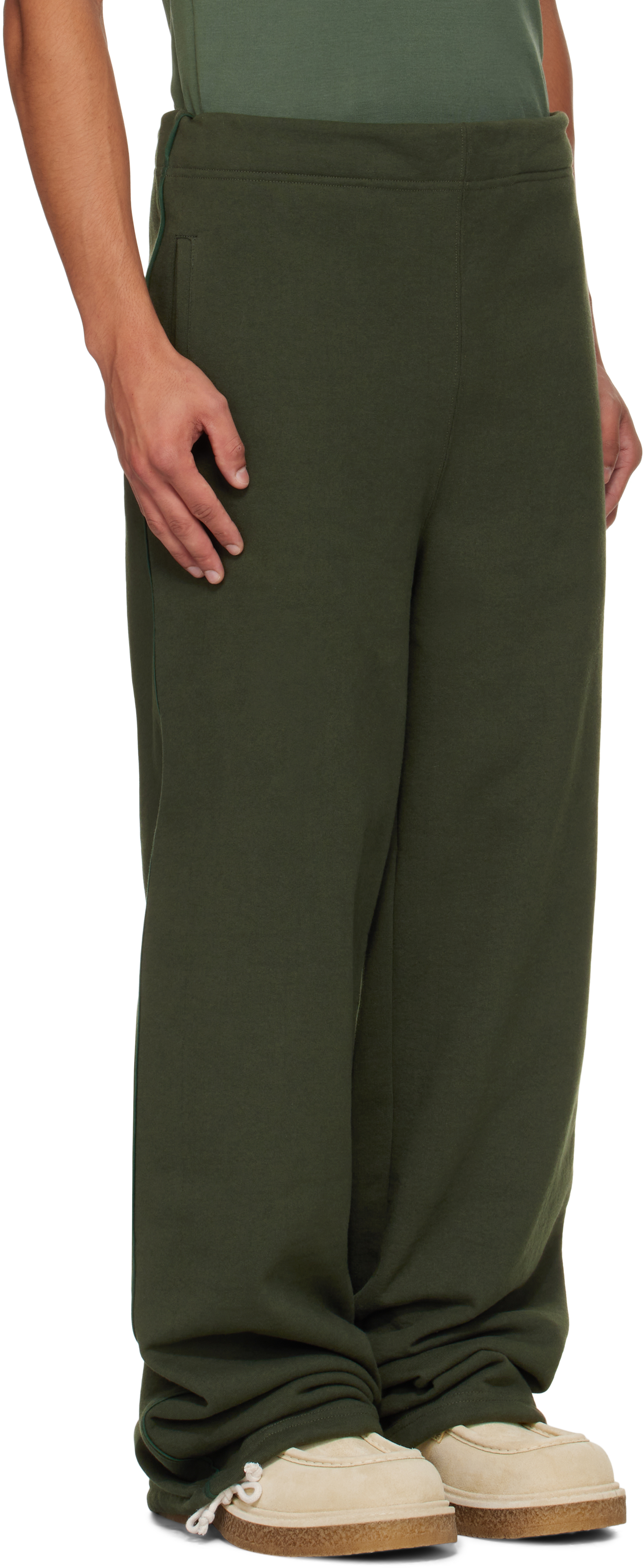 Veneda Carter Ssense Exclusive Green Duo Sweatpants In Green