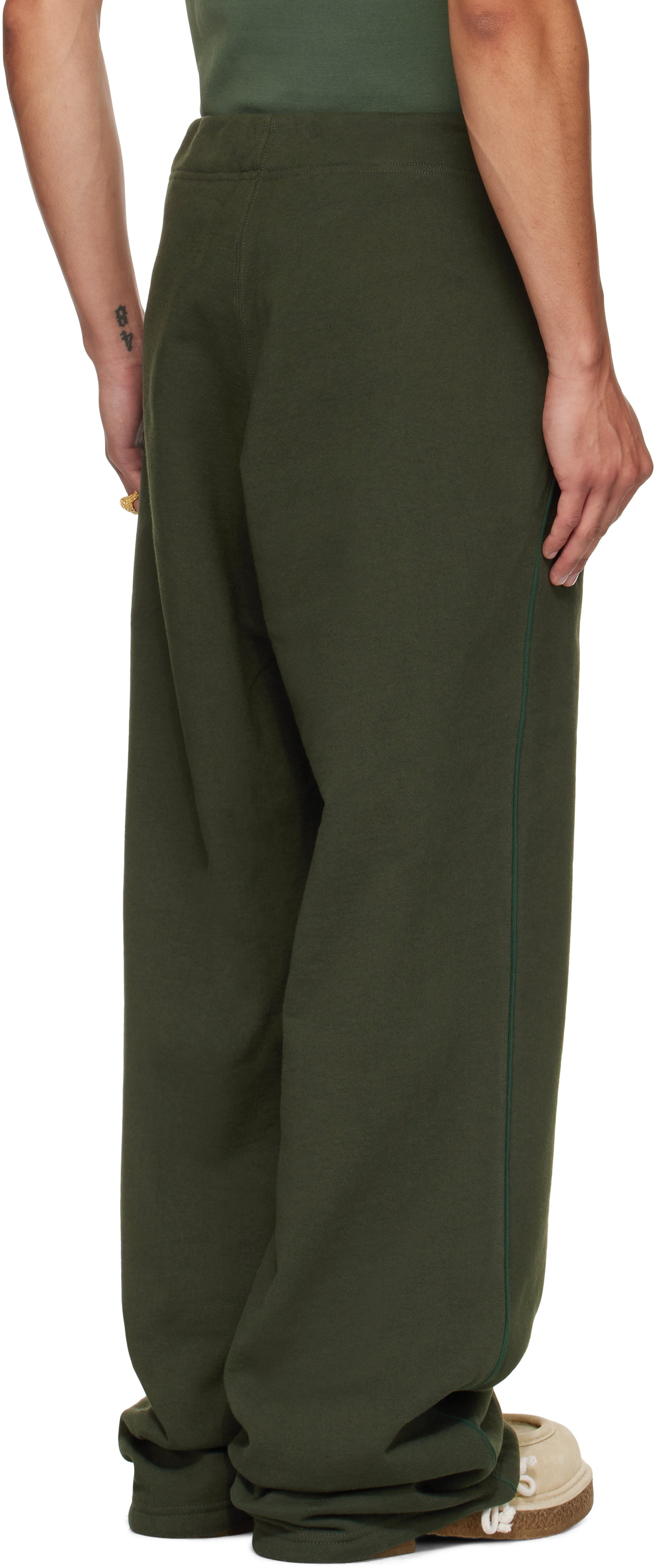 Veneda Carter Ssense Exclusive Green Duo Sweatpants In Green