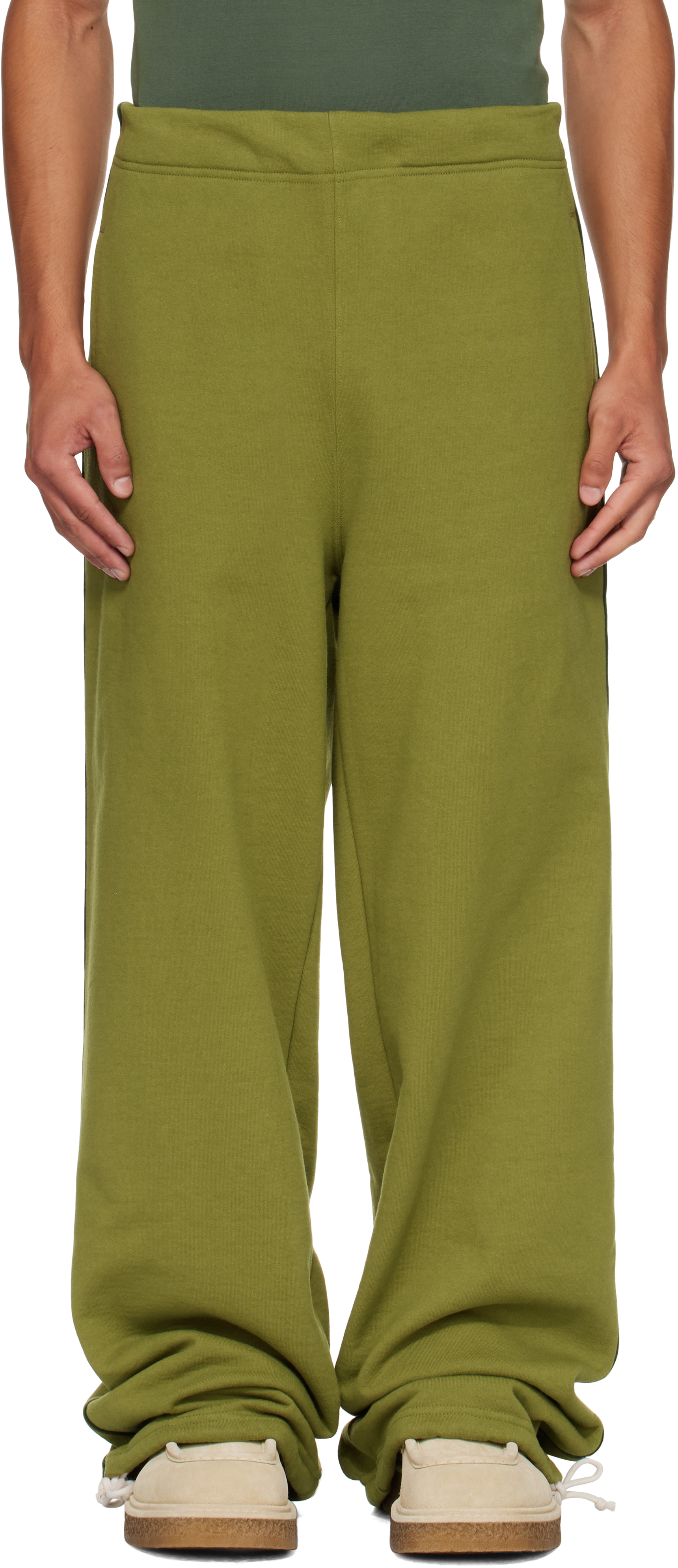 Veneda Carter Ssense Exclusive Green Duo Sweatpants In Green
