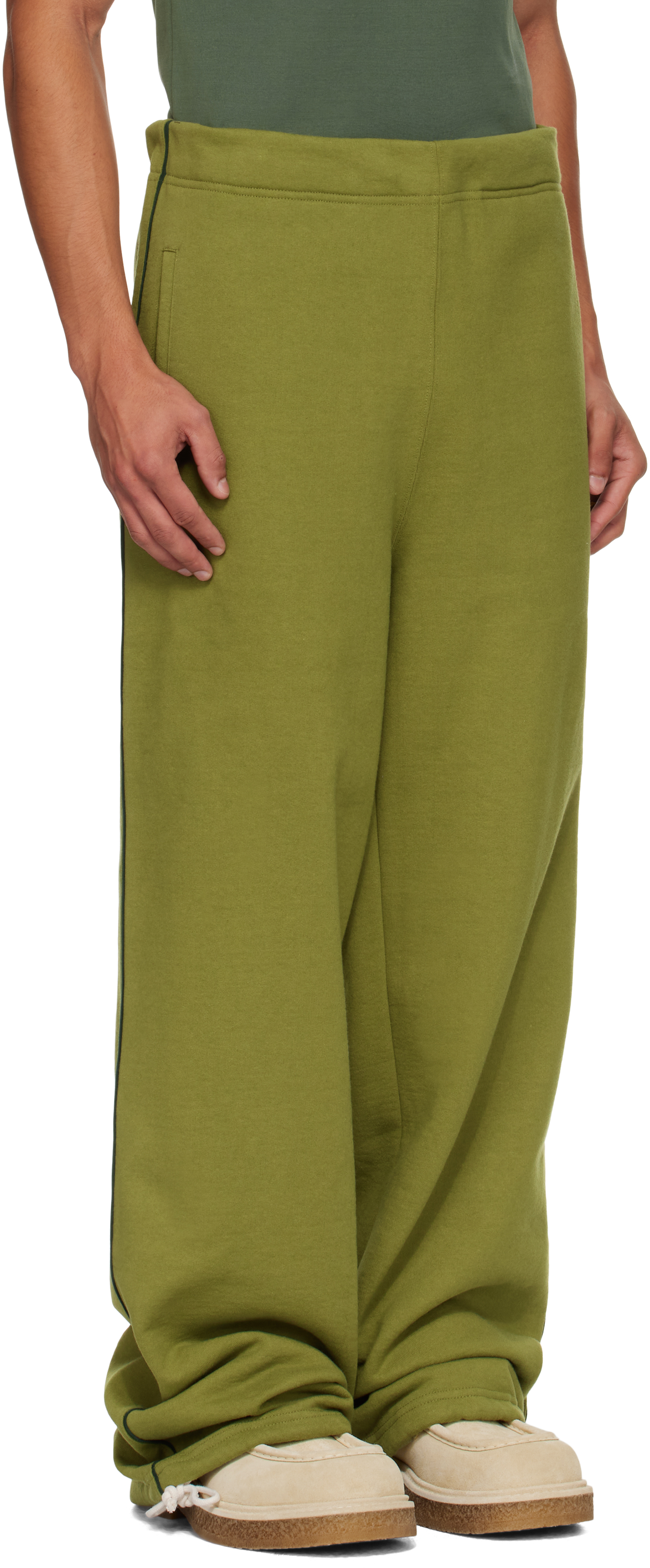 Veneda Carter Ssense Exclusive Green Duo Sweatpants In Green