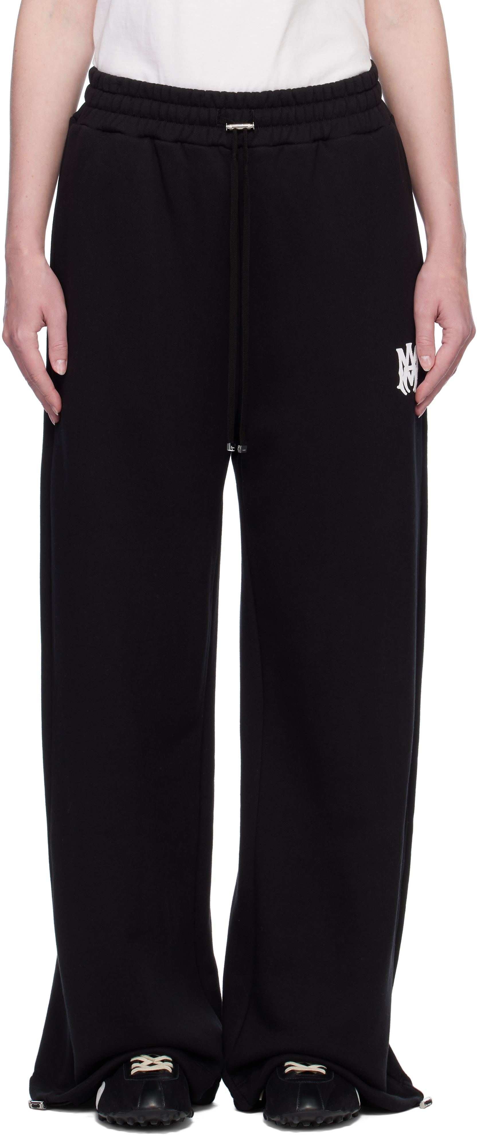 Black MA Core Logo Sweatpants