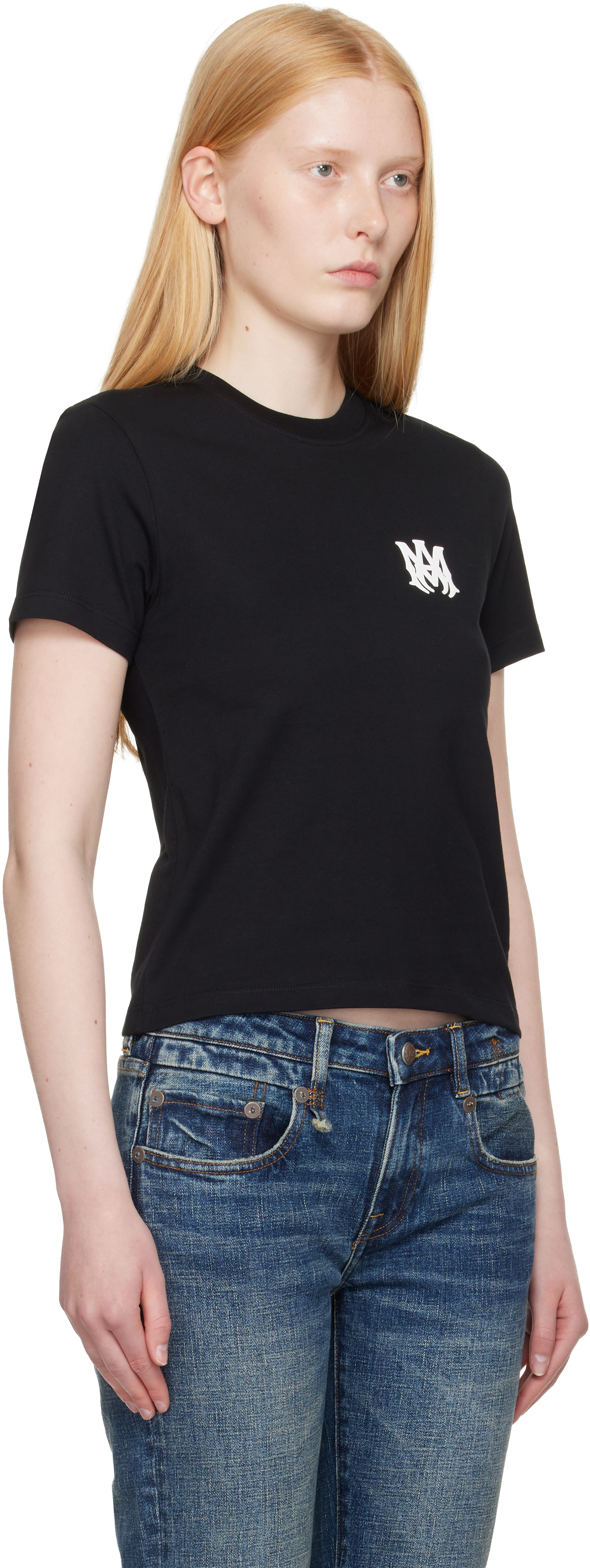 Amiri Logo Short-sleeved T-shirt