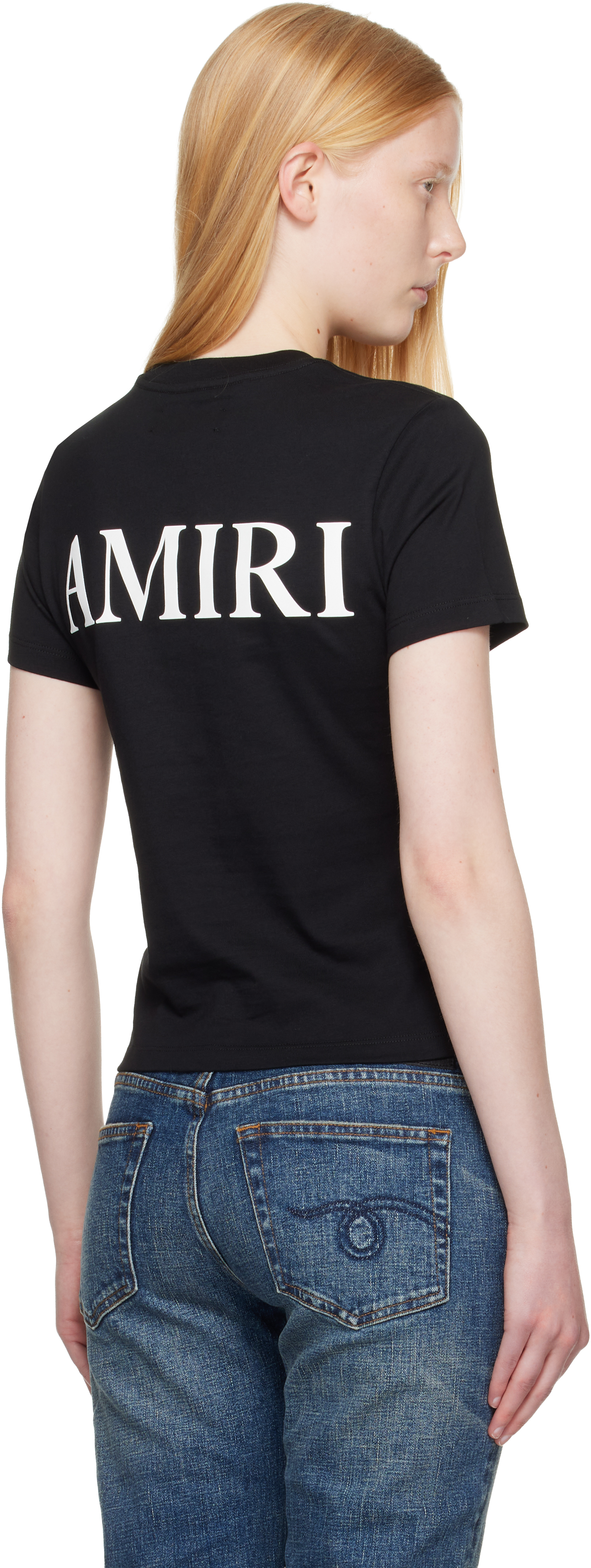 Amiri Logo Short-sleeved T-shirt