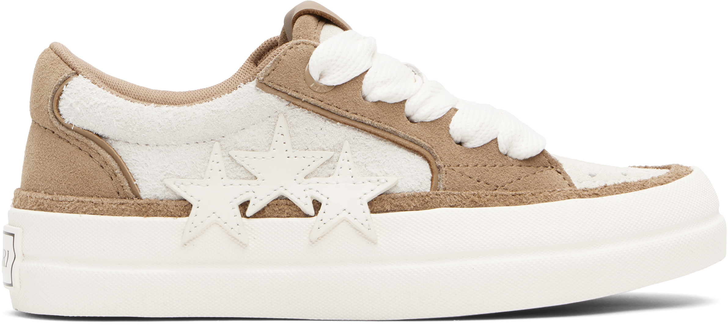 Beige Sunset Skate Sneakers