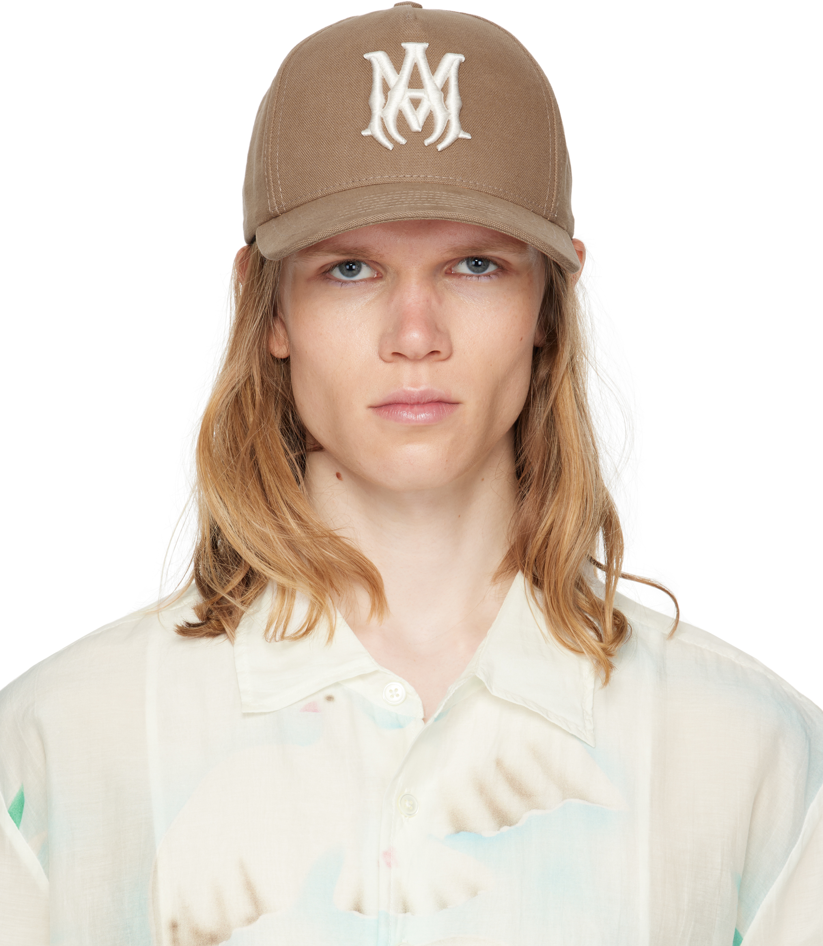 Tan Full Canvas MA Cap