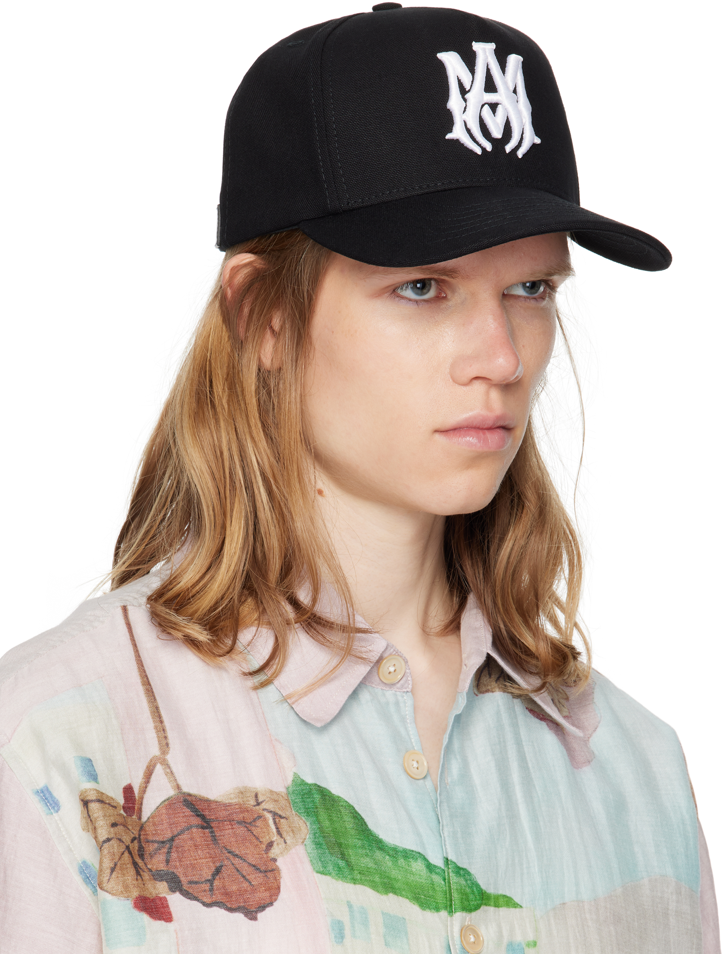 Amiri Black Full Canvas Ma Cap
