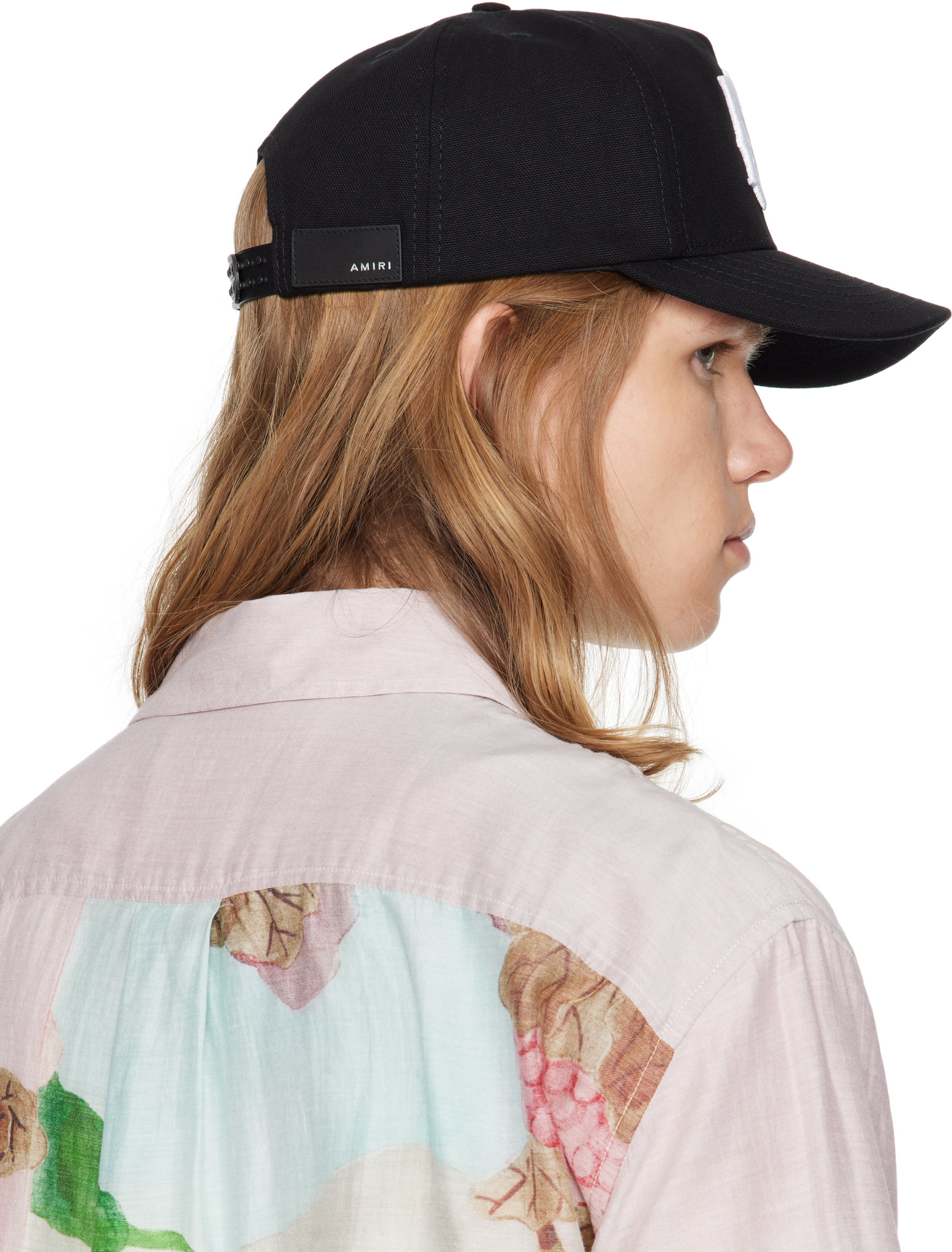 Amiri Black Full Canvas Ma Cap