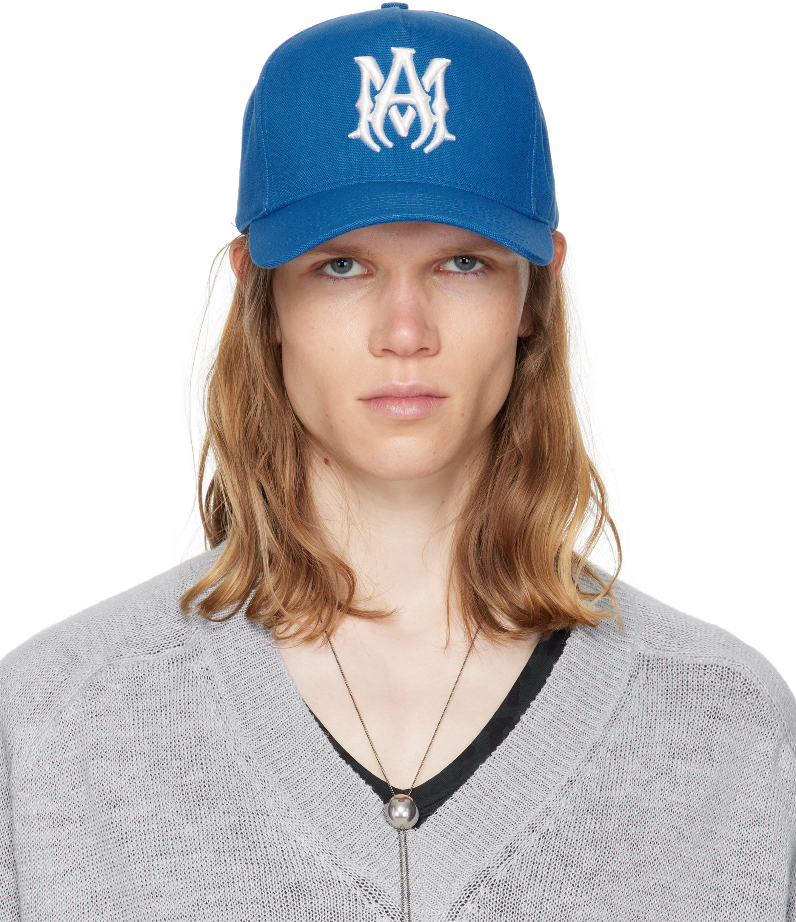 Navy Full Canvas MA Cap
