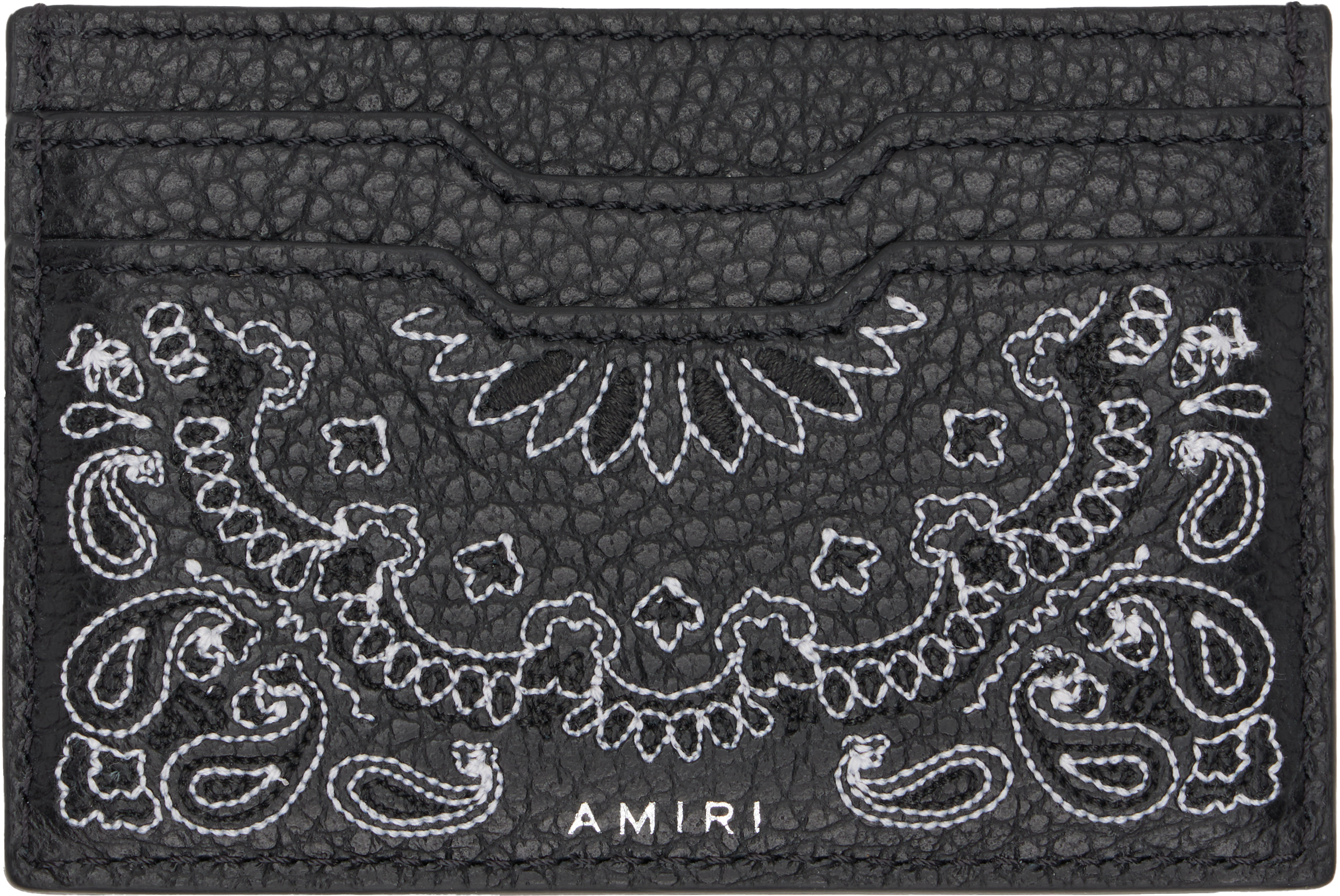 Black Bandana Card Holder