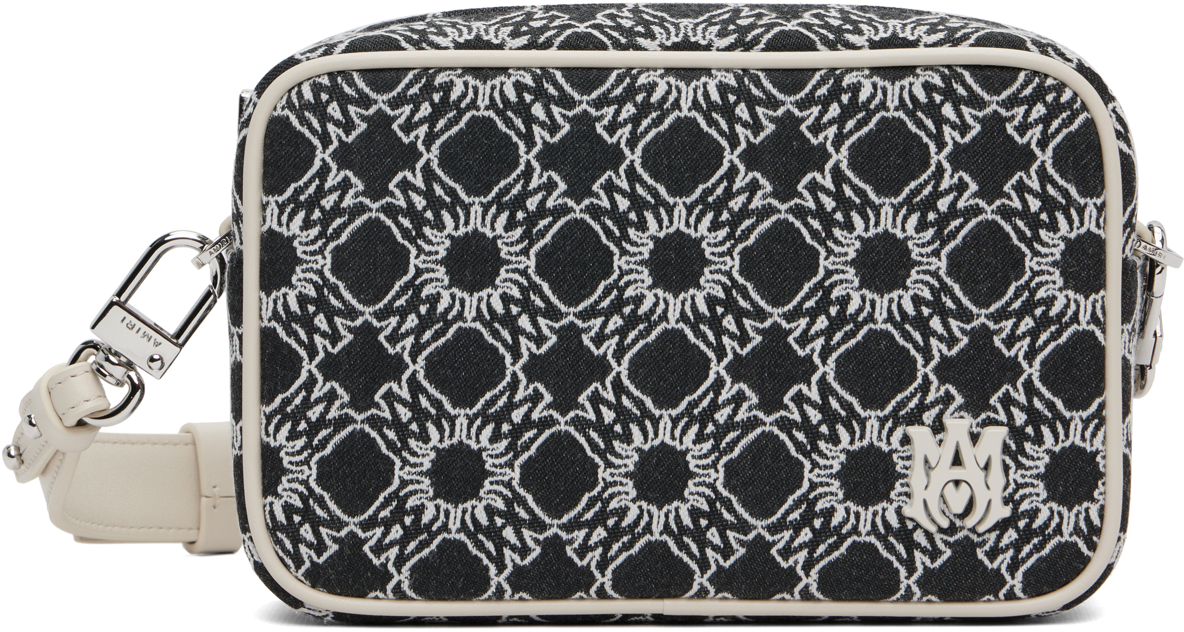 Amiri Black Ma Quad Camera Bag