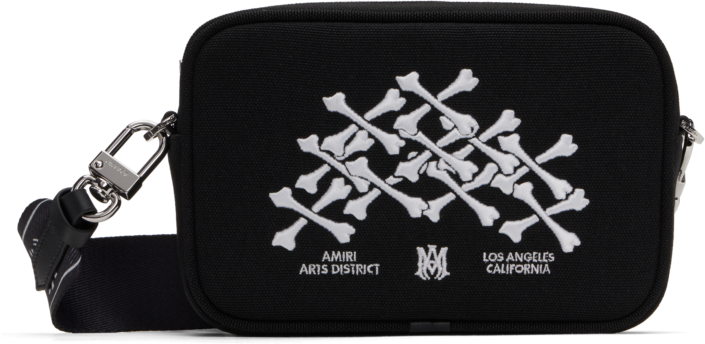 Black Bones Stacked Camera Case Bag