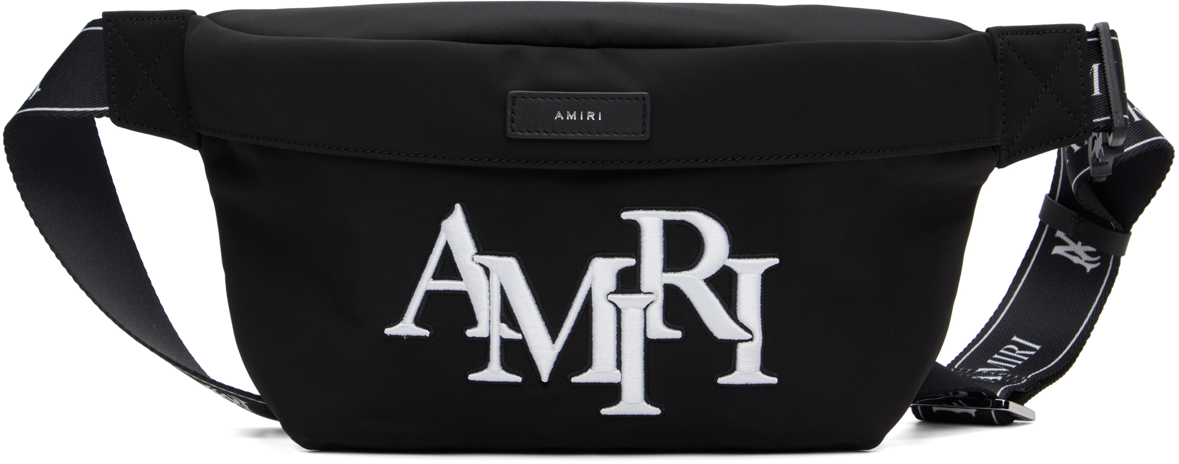 Black 'AMIRI' Staggered Belt Bag