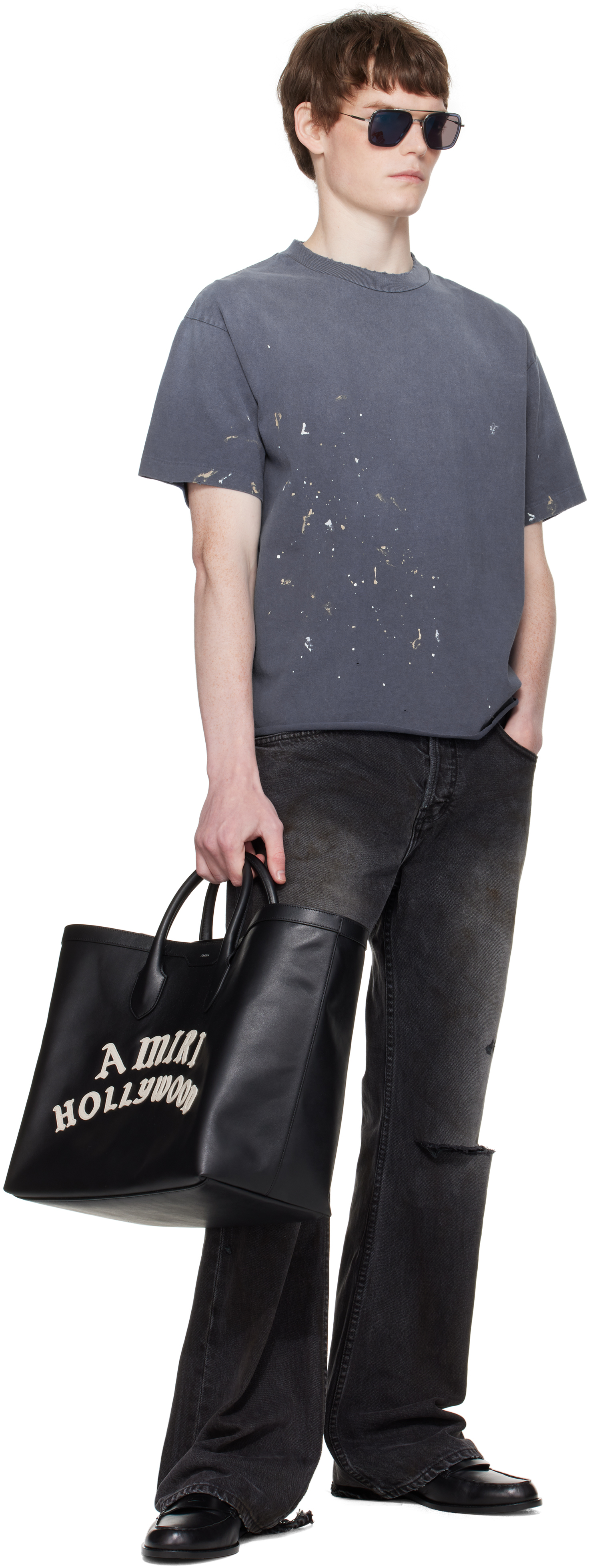Black 'AMIRI Hollywood' Tote
