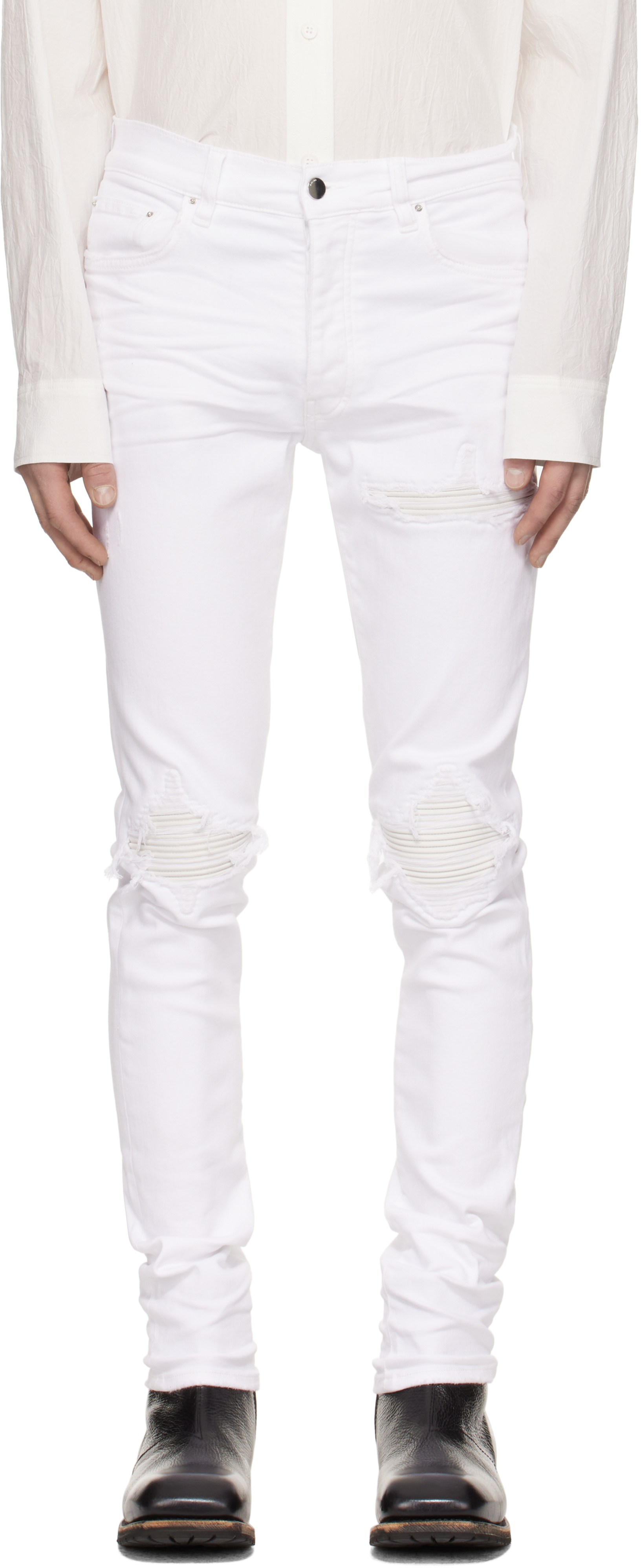 White MX1 Jeans