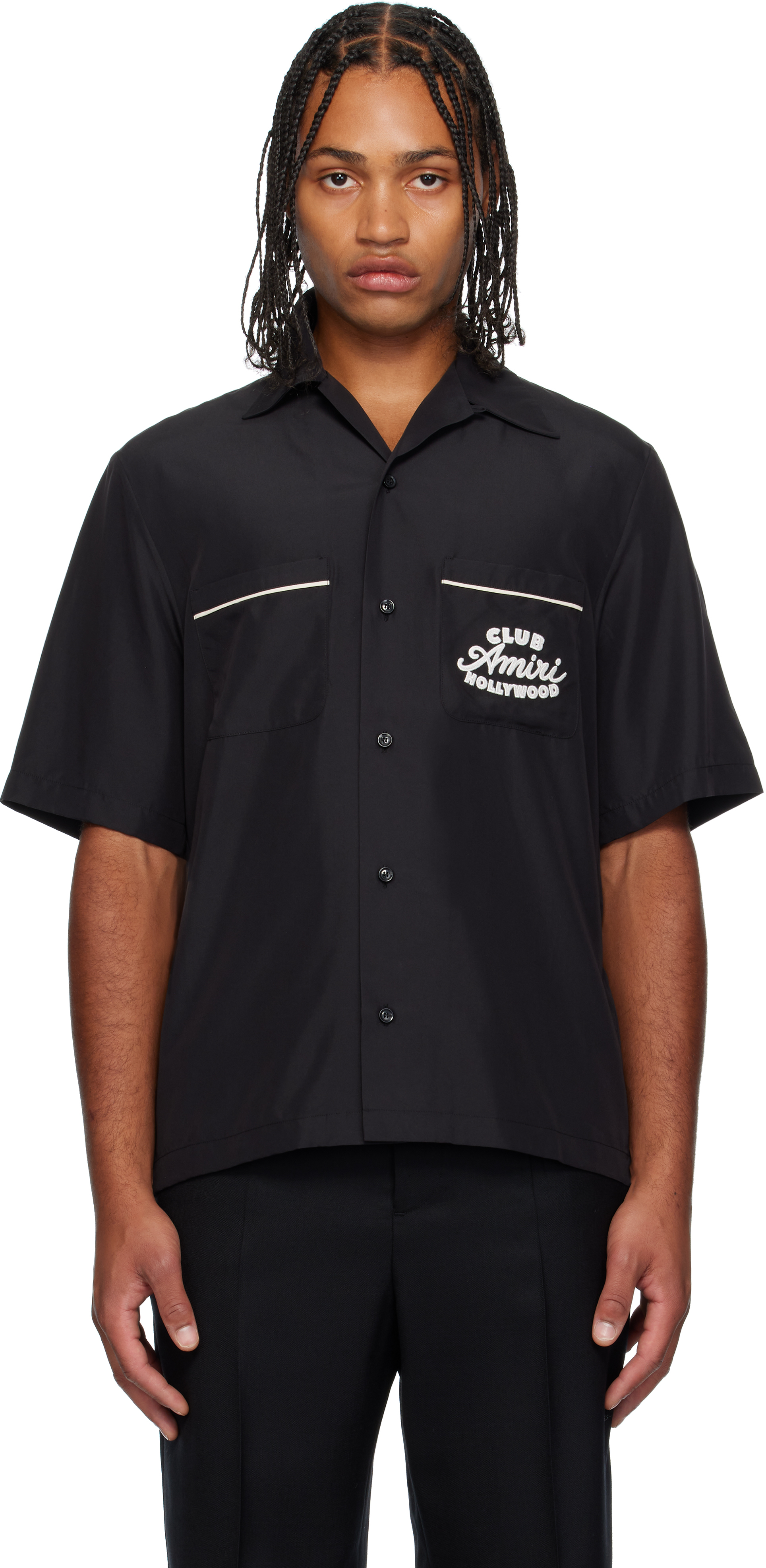 AMIRI レザーシャツ Amiri/アミリ｜'Club Amiri' シャツ