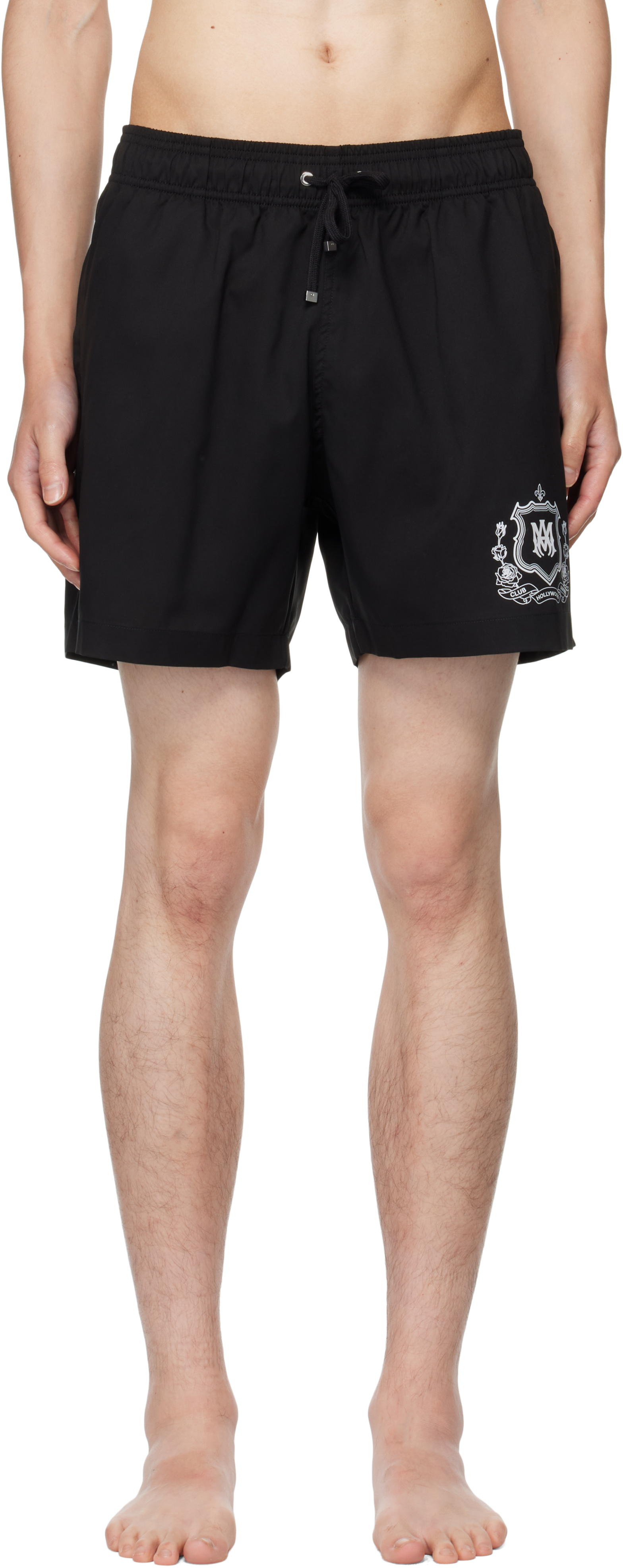 Amiri Black 'club ' Swim Shorts