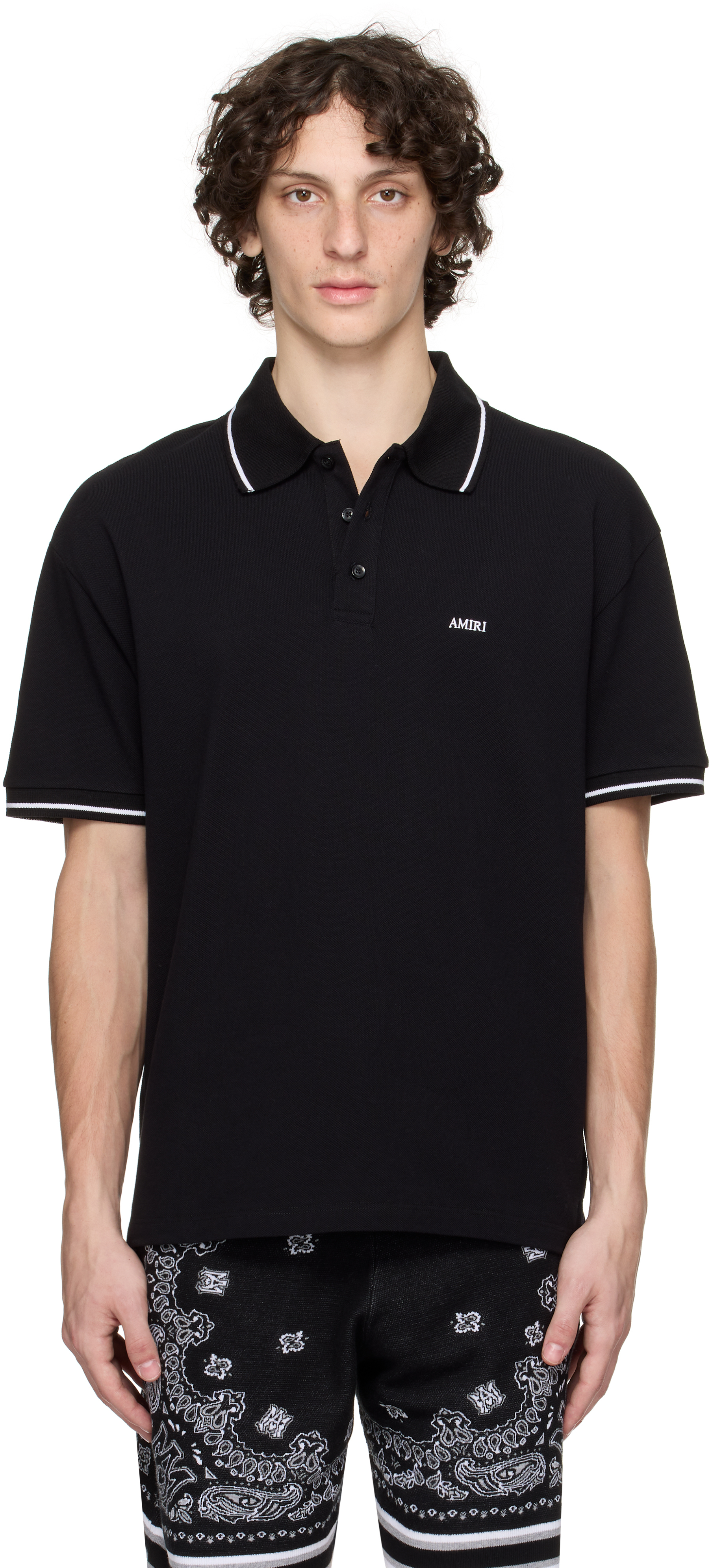 Black 'AMIRI' Polo
