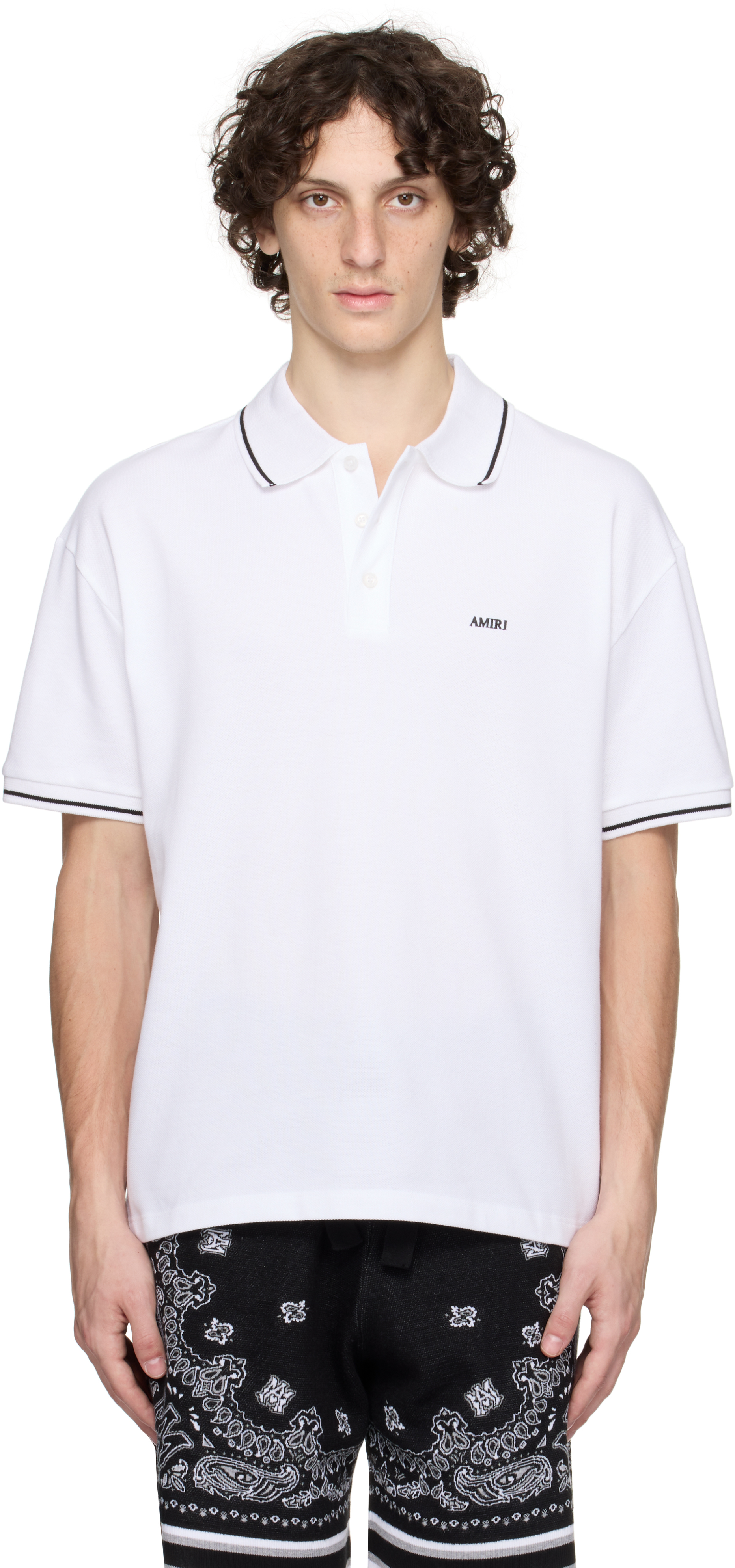 Black 'AMIRI' Polo