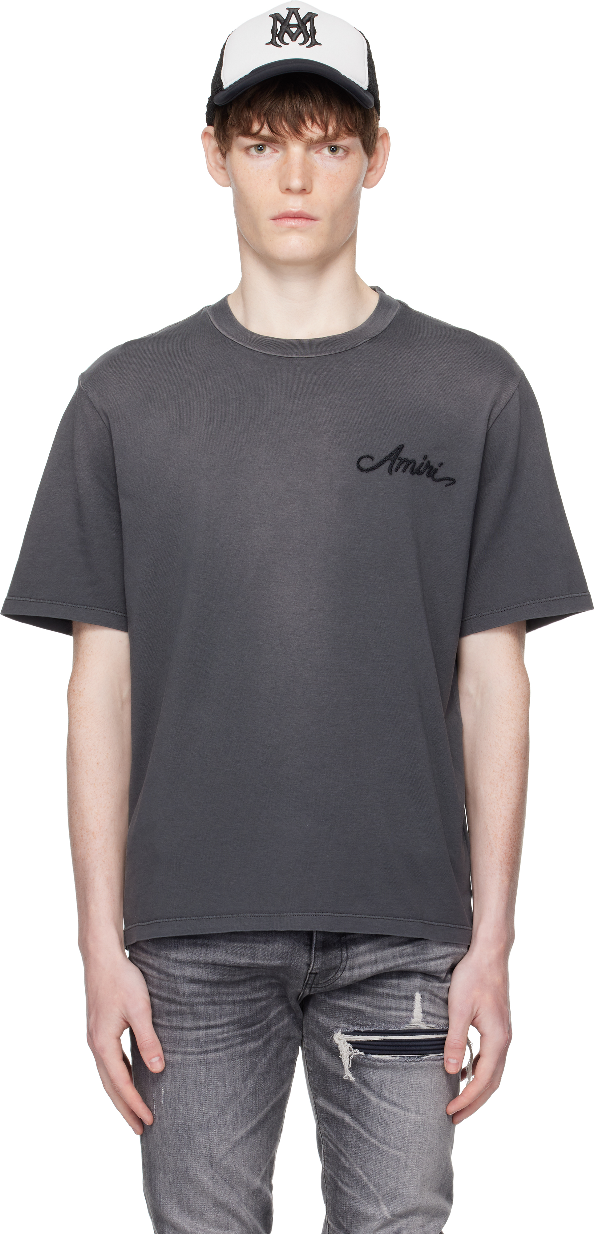 Off-White Bleach Bandana Patch T-shirt