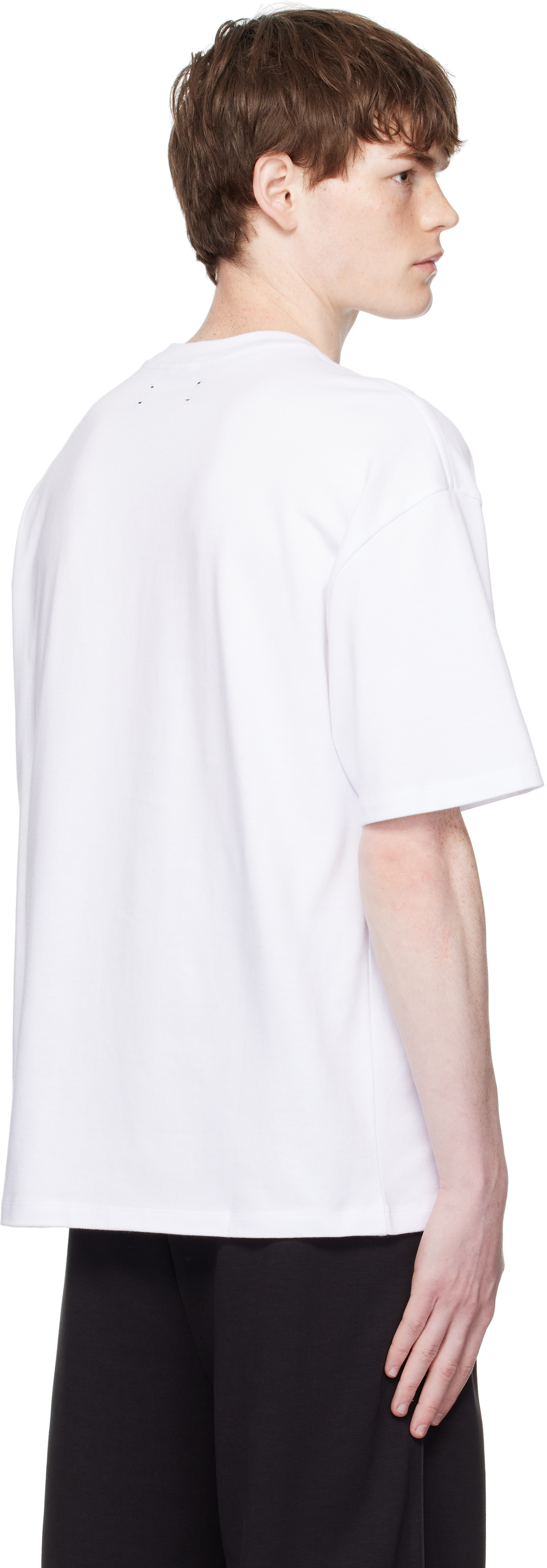 Amiri Mens White Regular-fit Skater Cotton-jersey T-shirt In White