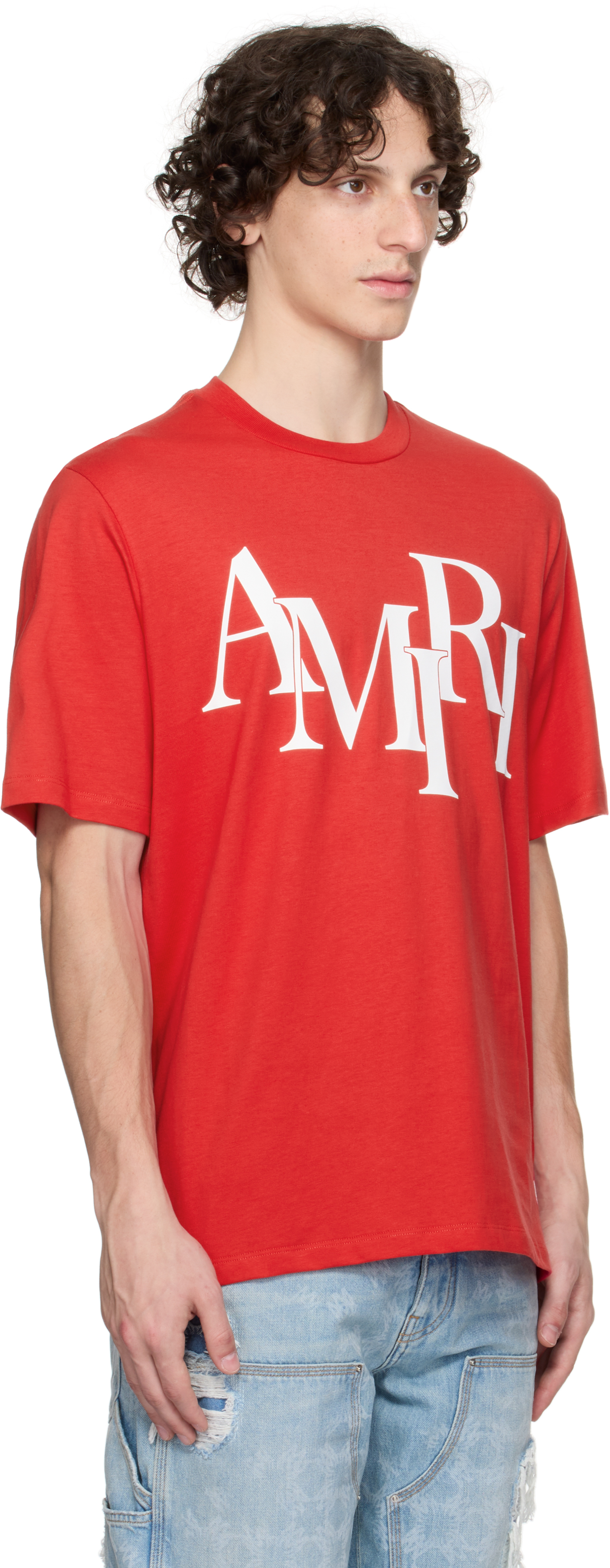 Amiri Logo Short-sleeved T-shirt