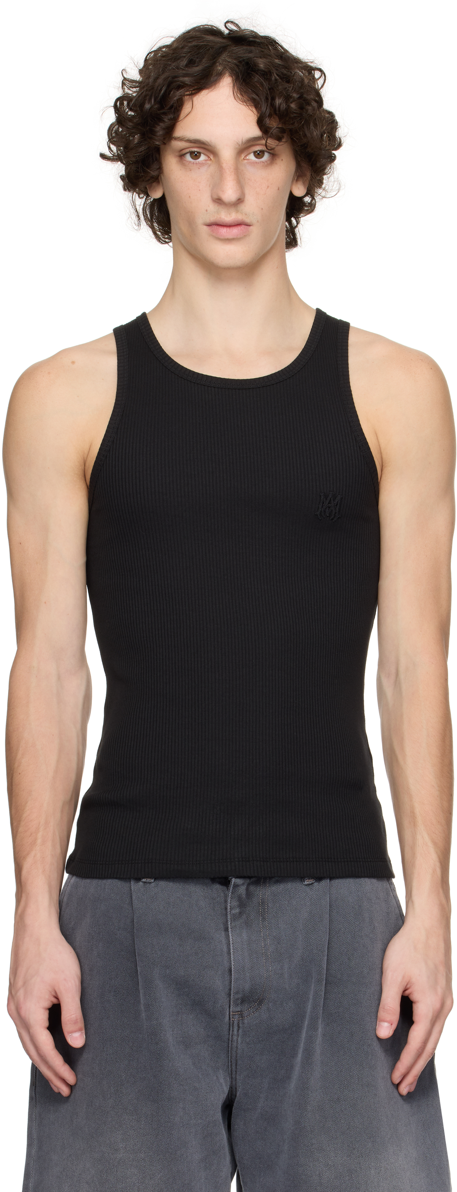 AMIRI タンクトップ Black MA Tonal Tank Top by AMIRI on Sale