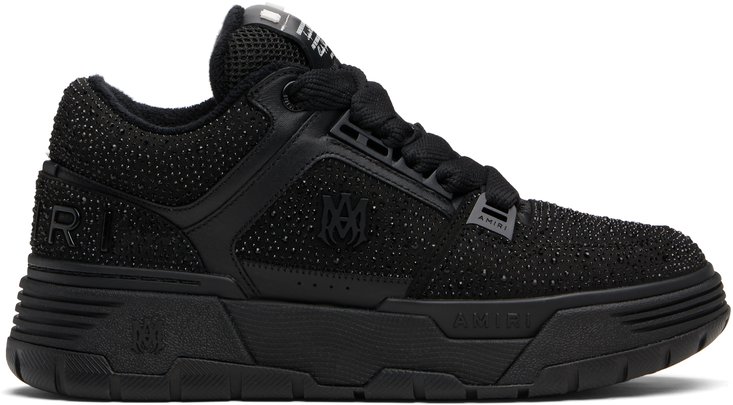 Black Crystal MA-1 Sneakers