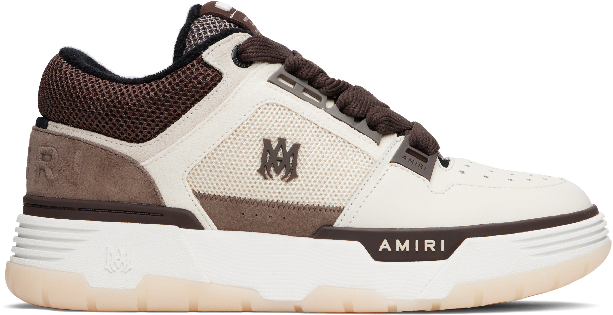 Off-White & Brown MA-1 Sneakers