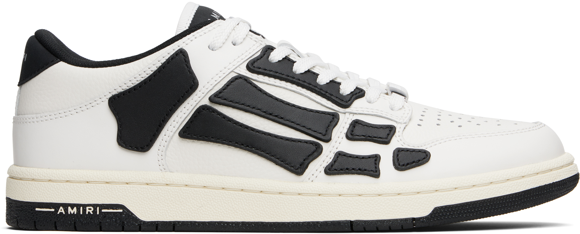 AMIRI ブラック Skel-Top ローカットスニーカー AMIRI - AMIRI アミリ Skel Top Low スケルトップ ローカット