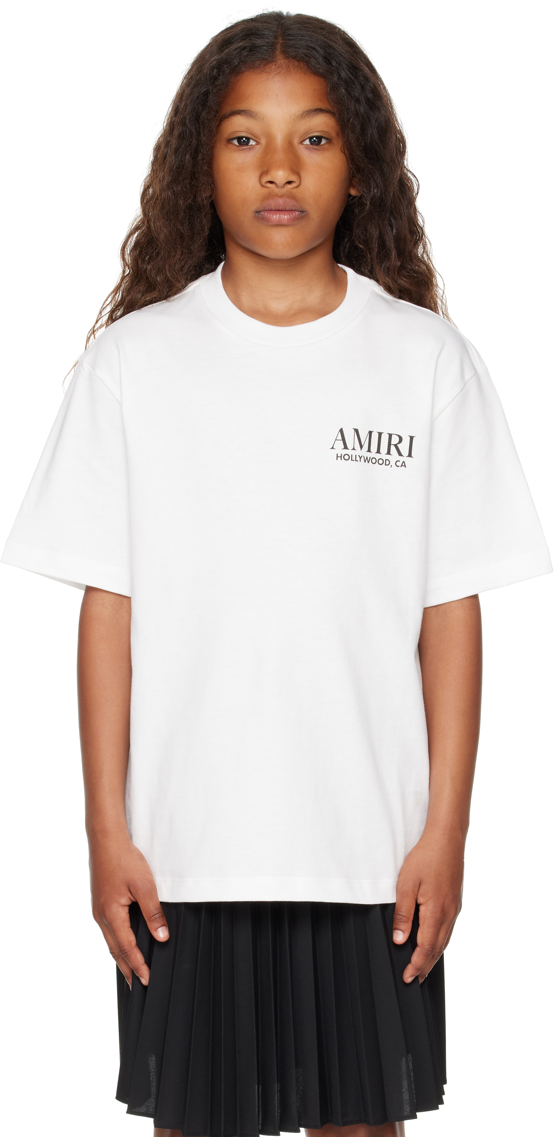 【関税込み】AMIRI ホワイト Bones Stacked Tシャツ AMIRI Bones Stacked Cotton T-shirt Amiri