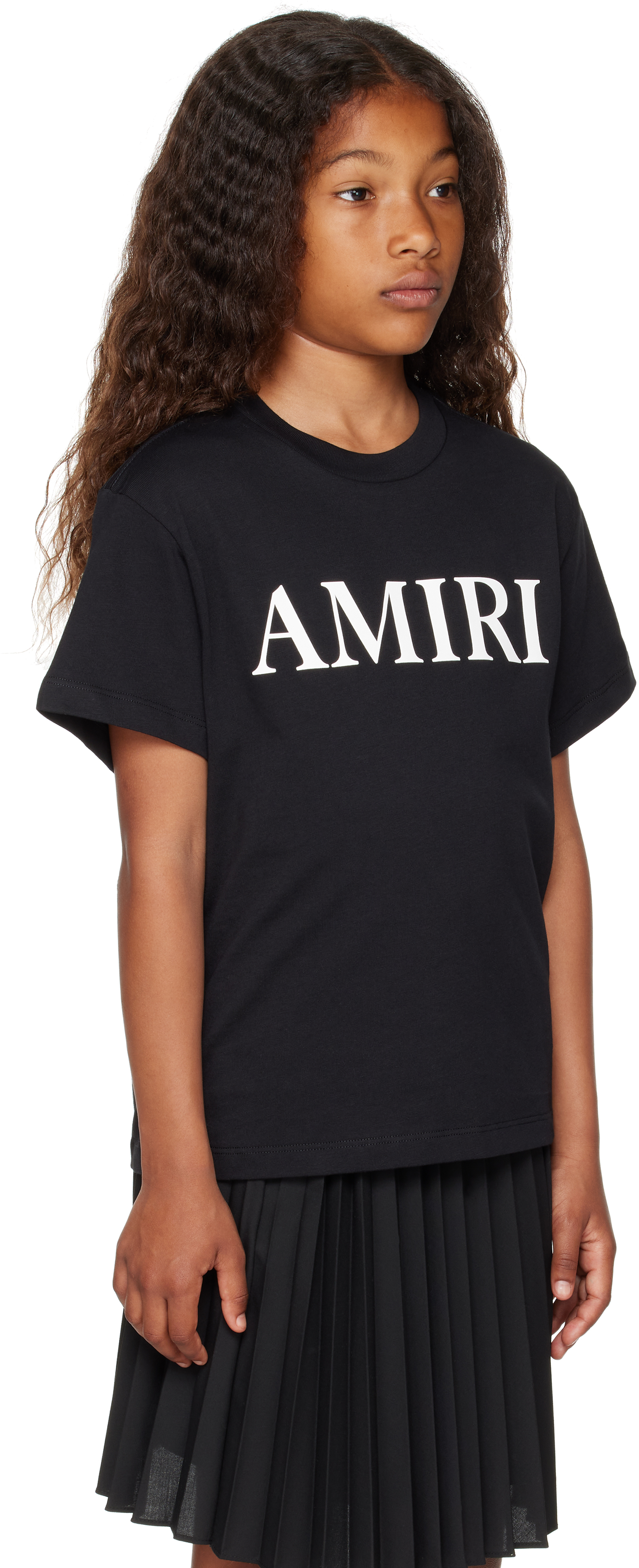 Amiri Boy's Core Contrast Logo-print T-shirt