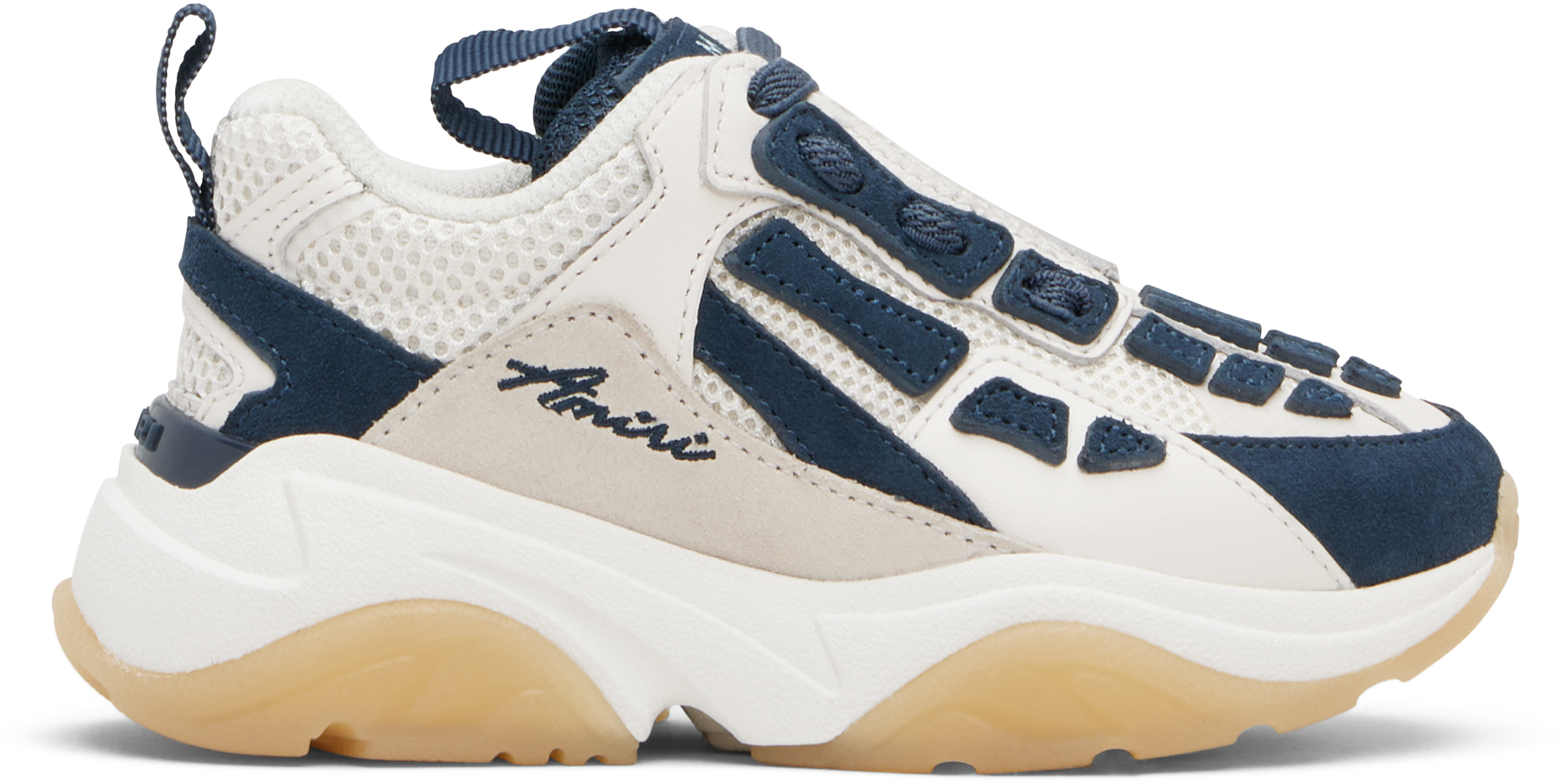 Amiri Round Toe Low-top Sneakers In Multi