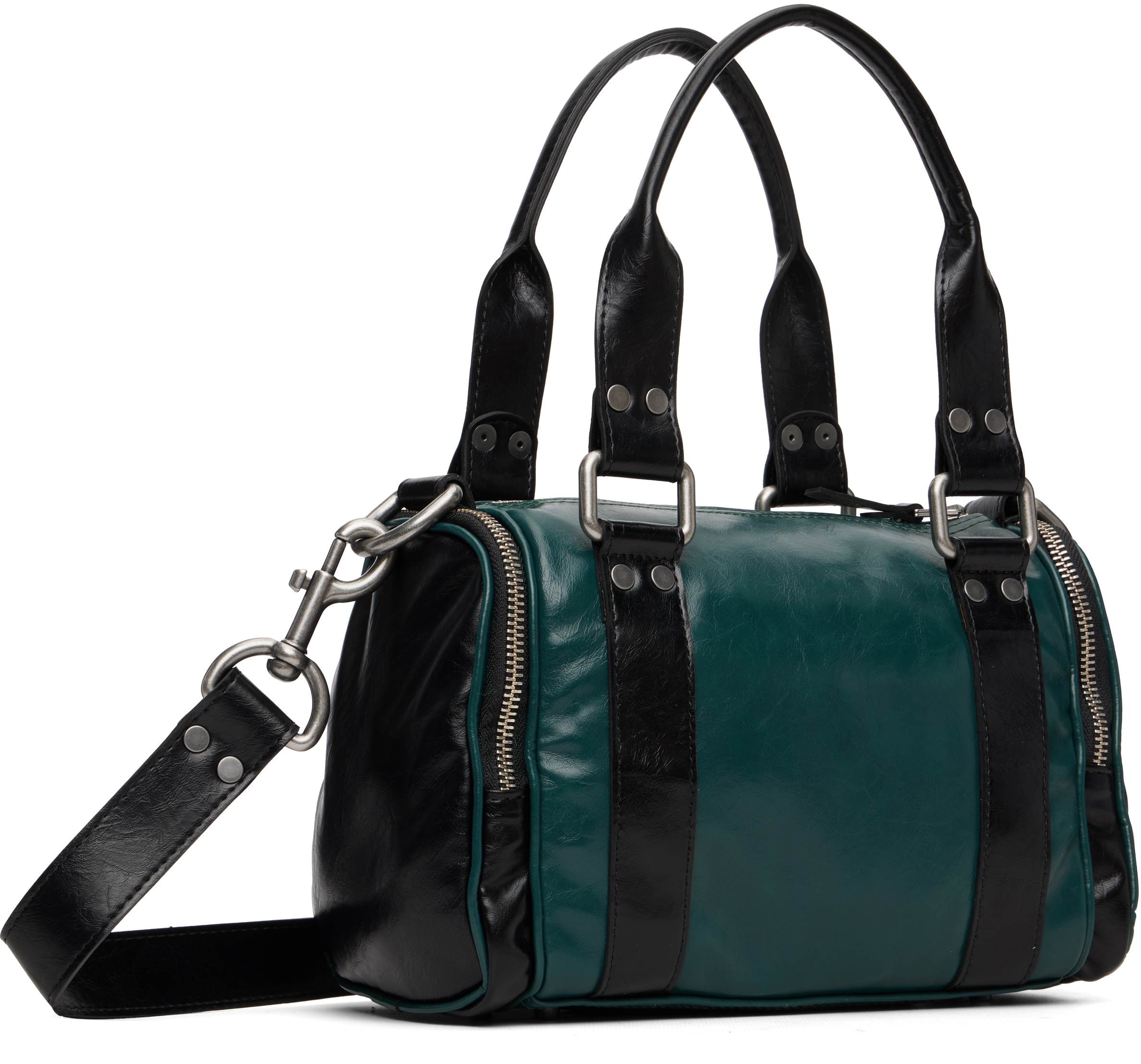 Martine Rose Green Mini Sports Bag