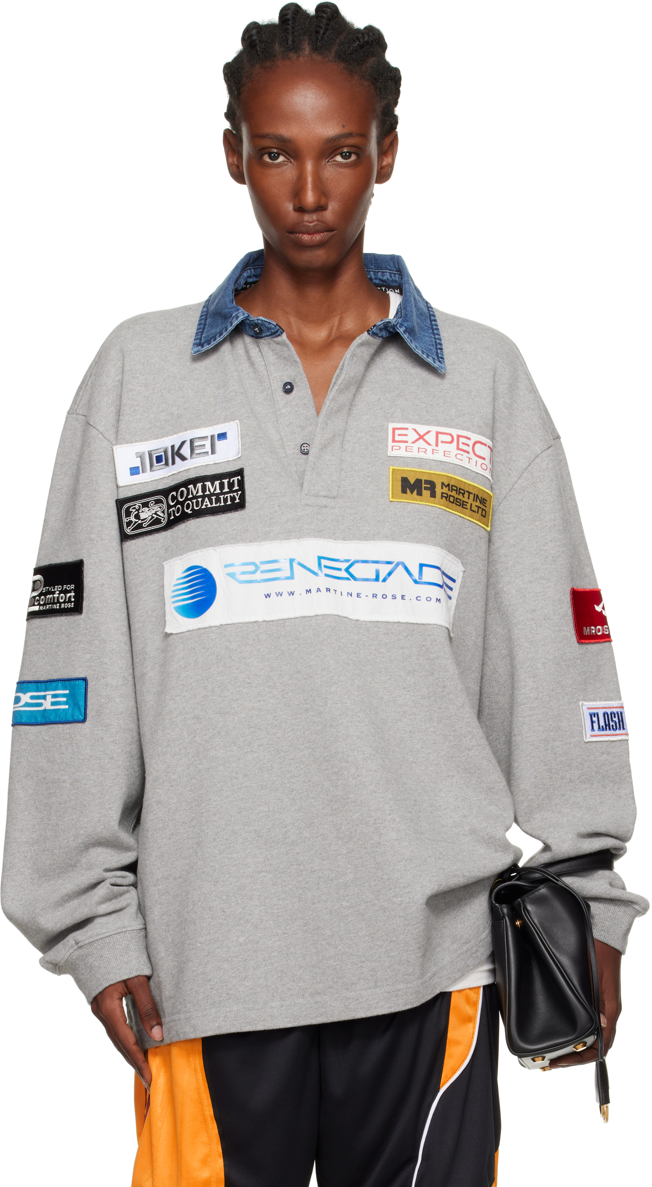 Martine Rose ポロシャツ MARTINE ROSE - Rugby Polo — SUPERMRKT