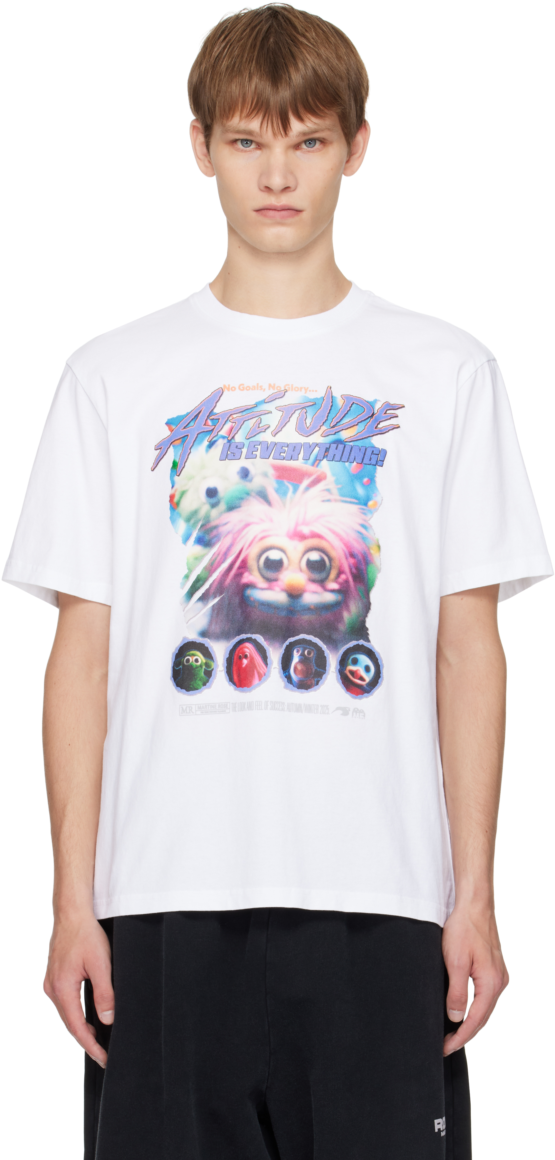 Martine Rose: White Classic T-shirt | SSENSE