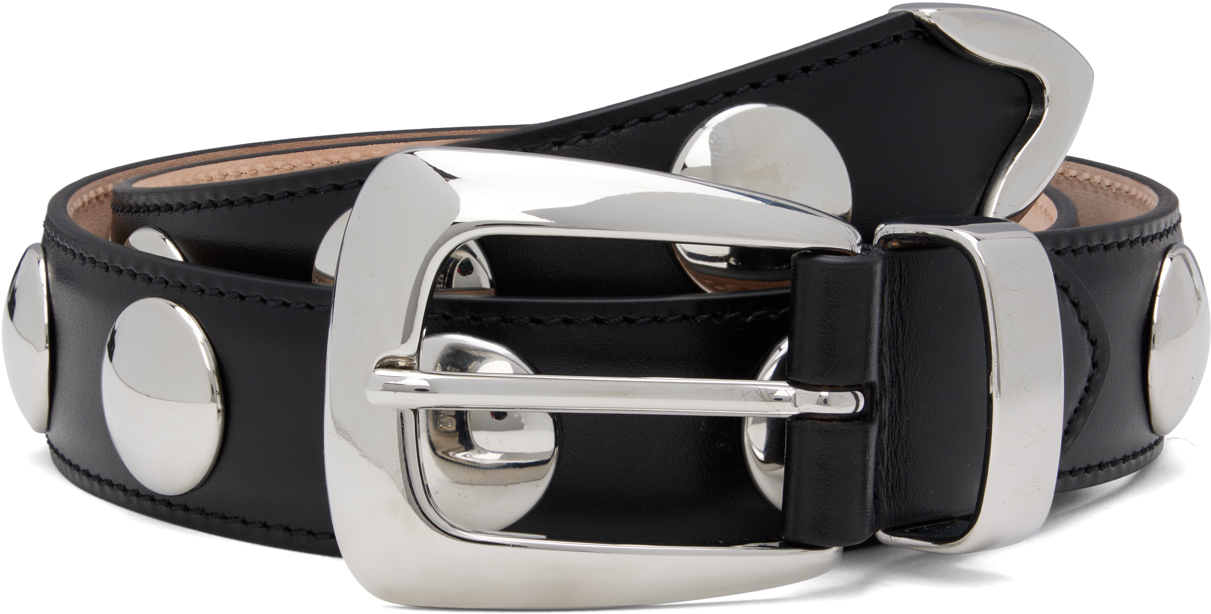 Black Benny Stud Belt