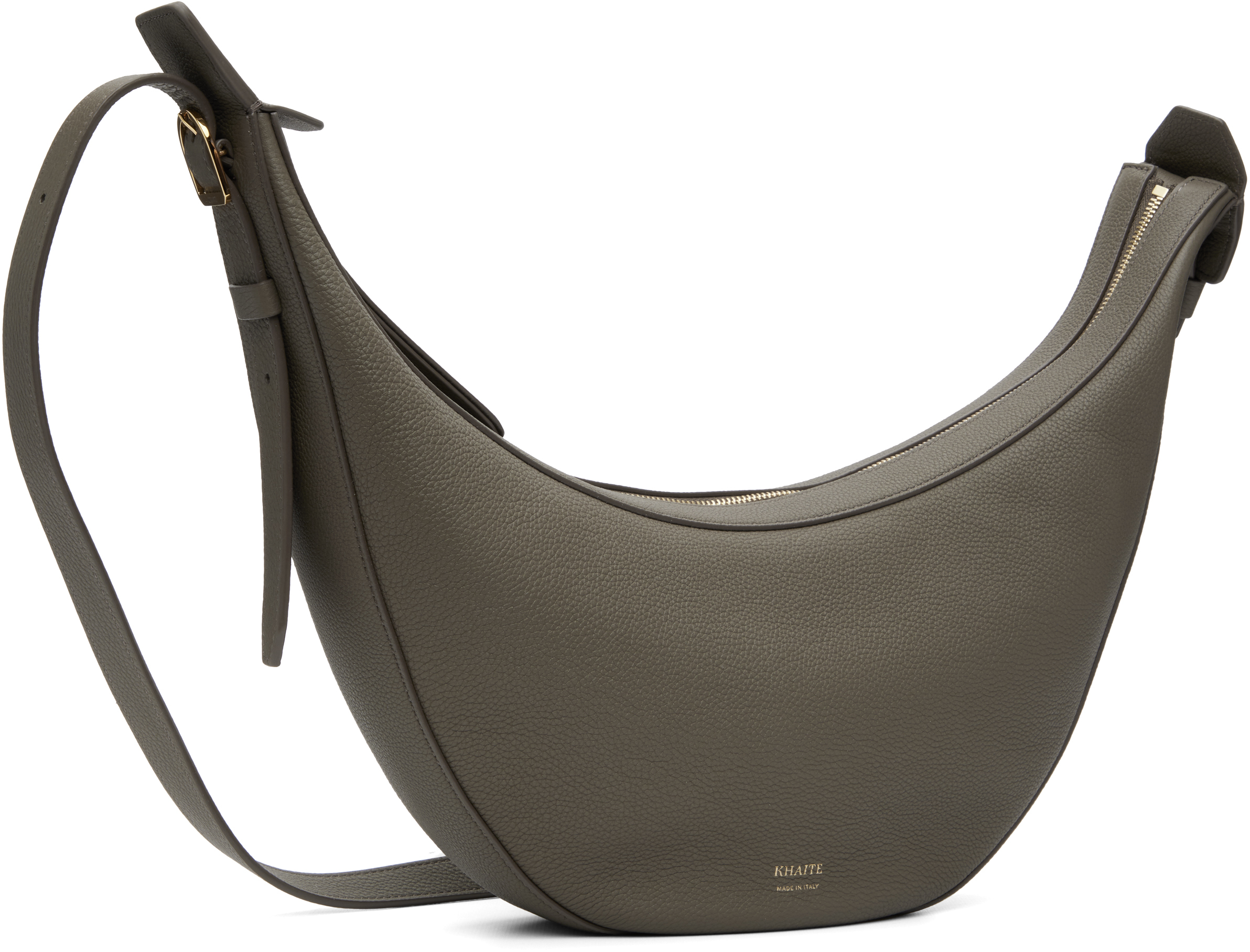 Khaite Taupe Small Augustina Crossbody Bag
