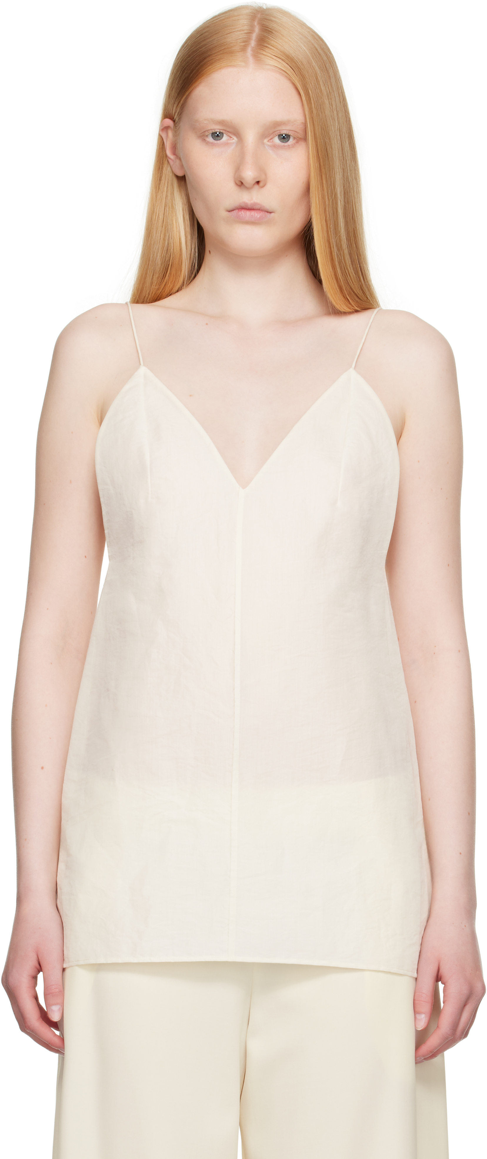 Beige Talsie Top